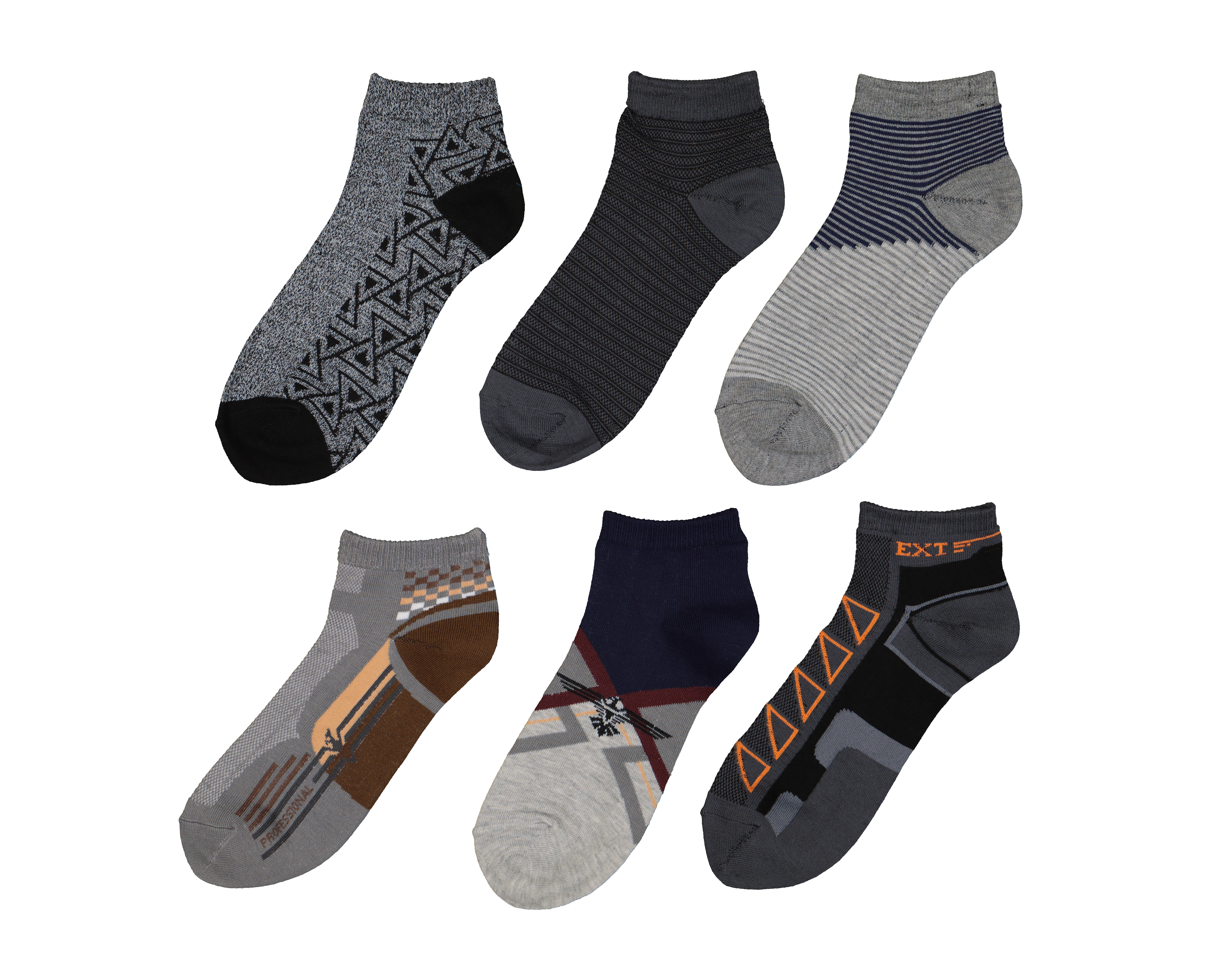 Foto 1 | Foto 1 | Calcetas Cortas Refill para Hombre 6 Pares