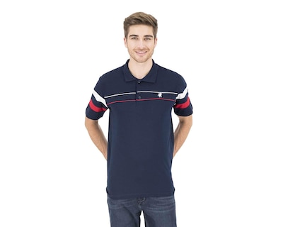 Foto 1 | Foto 1 | Playera Polo York Team Polo Club Azul Marino para Hombre