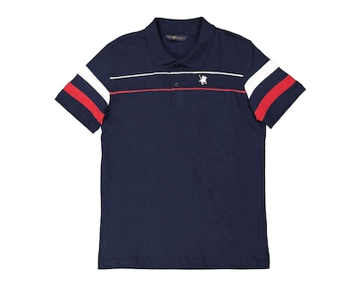 Foto 4 | Foto 4 | Playera Polo York Team Polo Club Azul Marino para Hombre