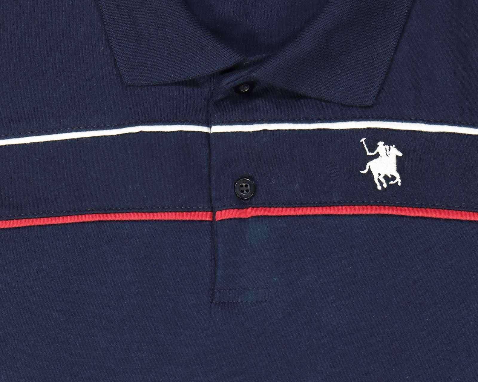Foto 7 pulgar | Foto 6 | Playera Polo York Team Polo Club Azul Marino para Hombre