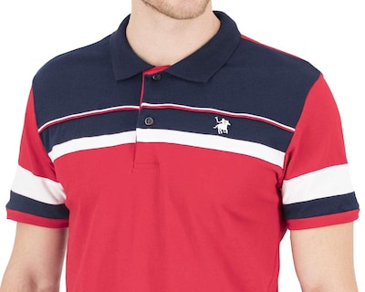 Foto 3 | Foto 3 | Playera Polo York Team Polo Club Roja y Azul Marino para Hombre