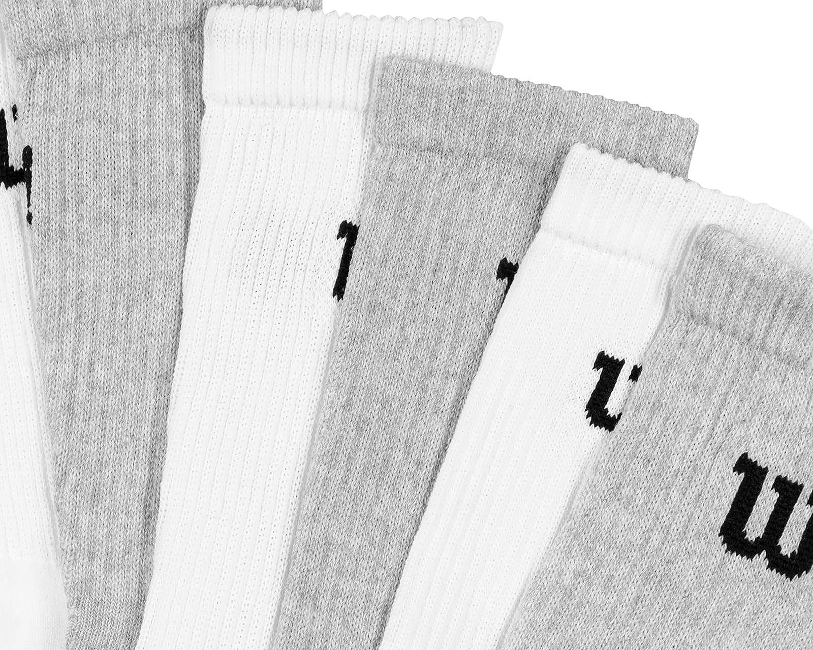 Foto 5 pulgar | Foto 4 | Calcetas Deportivas Largas Wilson para Hombre 6 Pares
