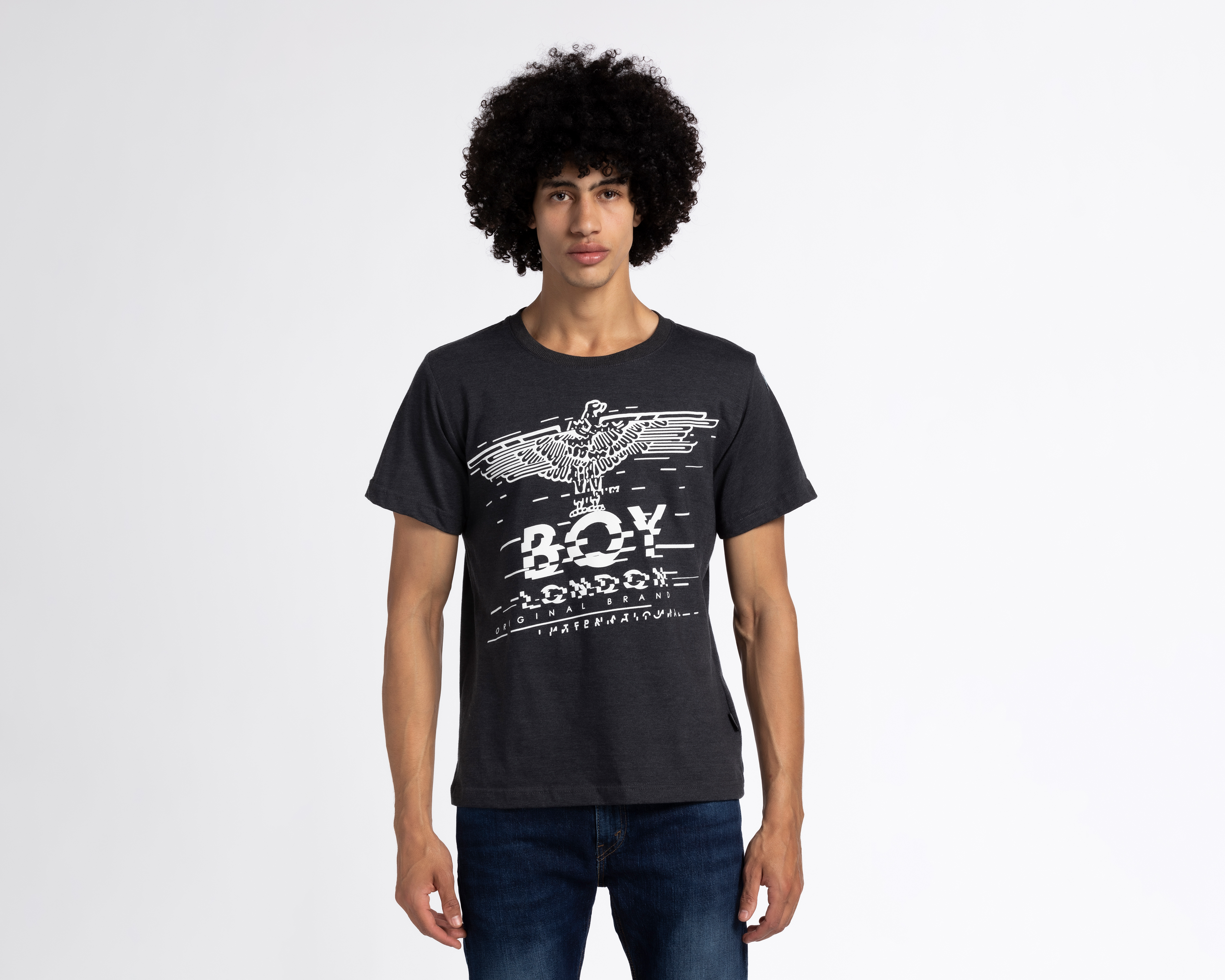 Playera Boy London Cuello Redondo