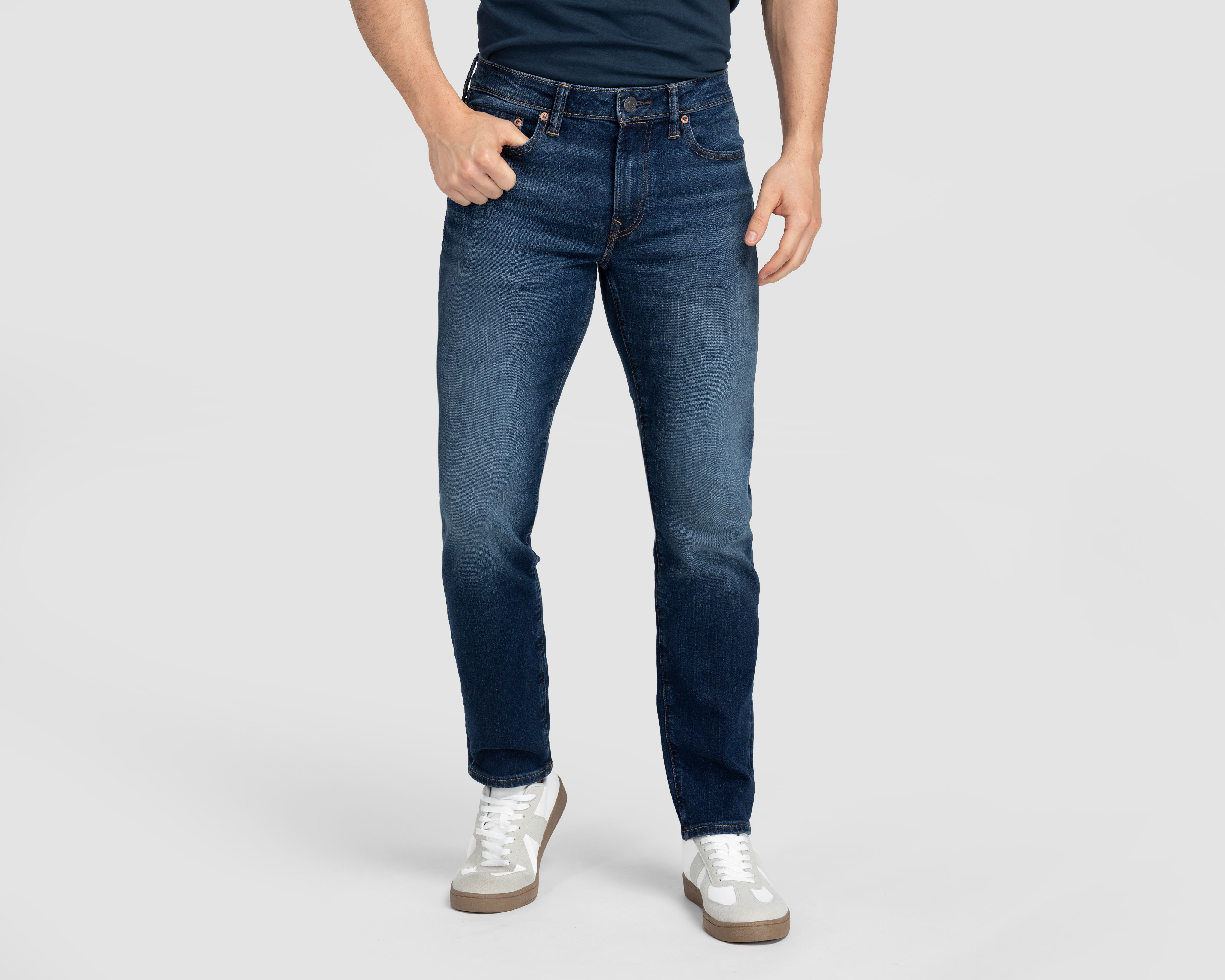 Jeans Original Straight American Eagle Dark Clean