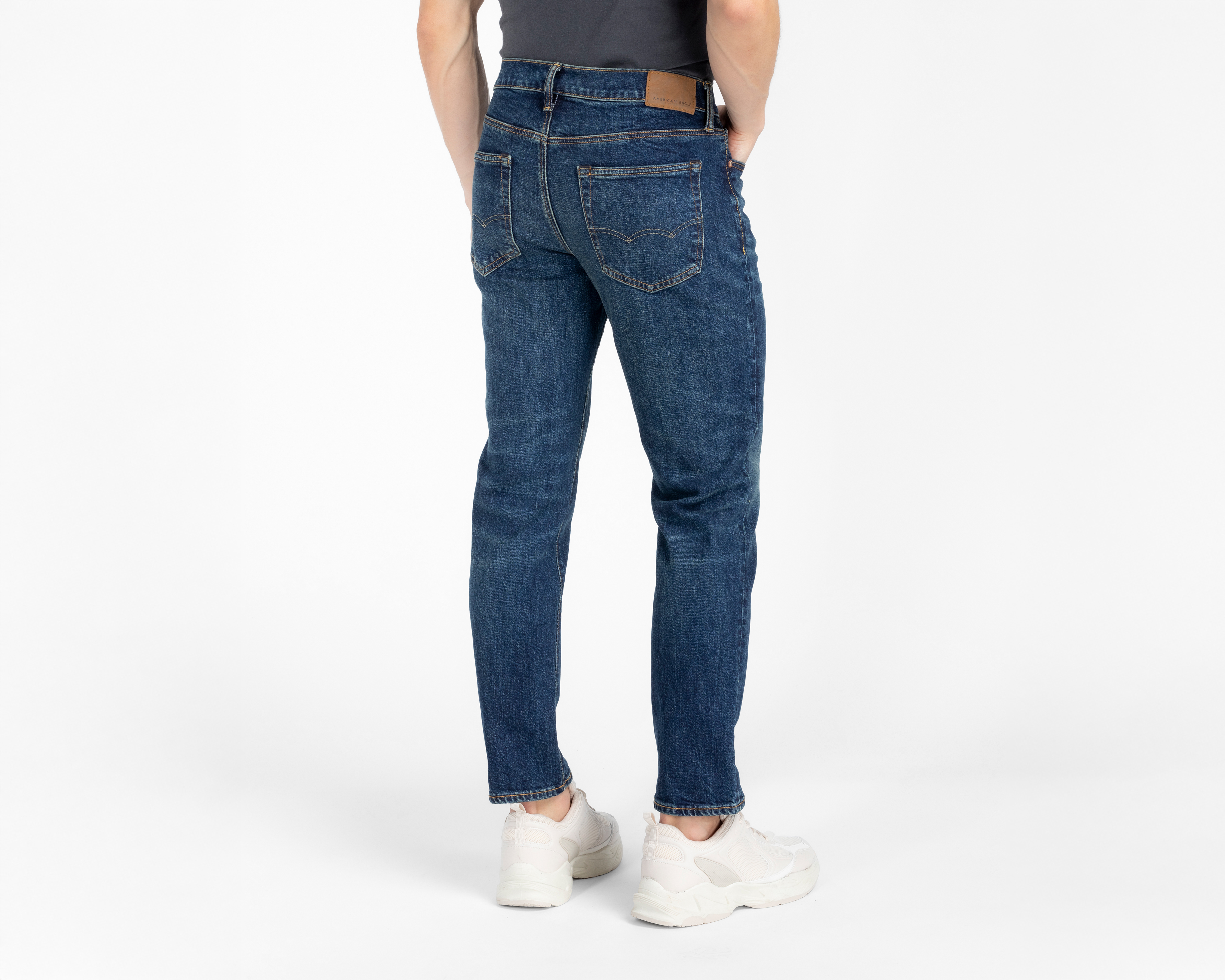 Foto 2 | Foto 2 | Jeans Slim Regular American Eagle Exclusive Medium Clean para Hombre