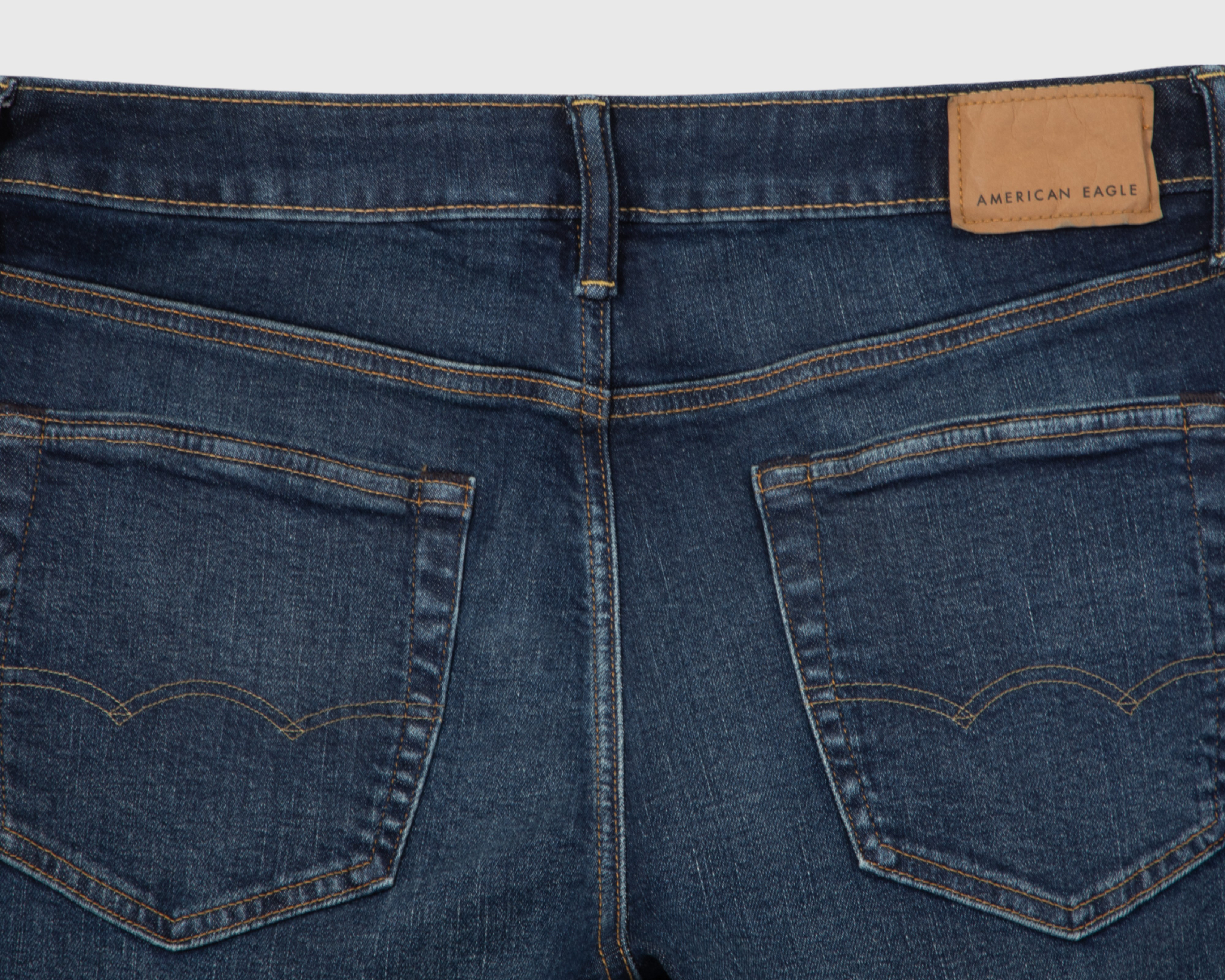 Foto 5 pulgar | Foto 4 | Jeans Straight American Eagle Dark Clean