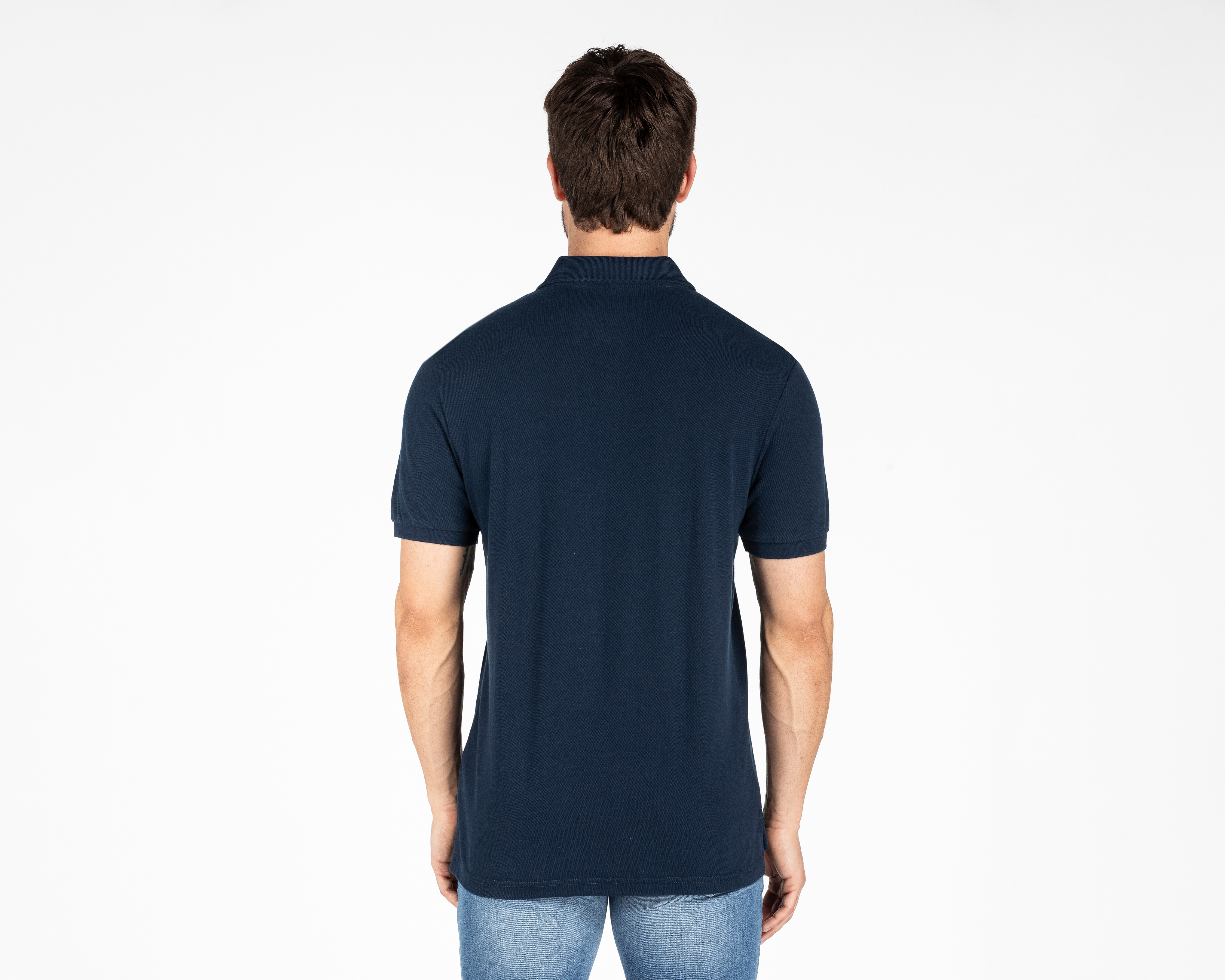 Foto 2 | Foto 2 | Playera Polo American Eagle Classic Negro para Hombre