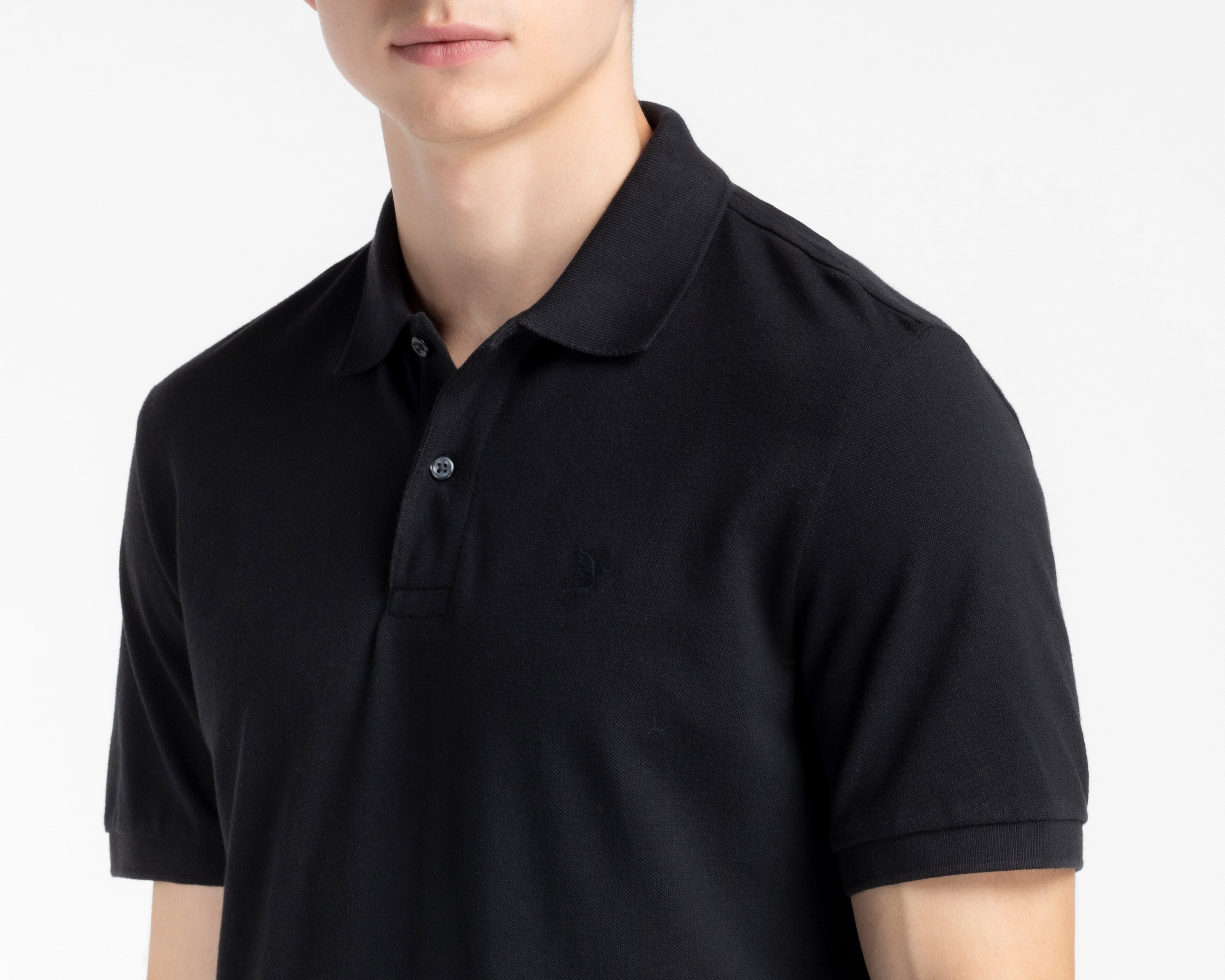 Foto 3 | Foto 3 | Playera Polo American Eagle Classic Negra para Hombre