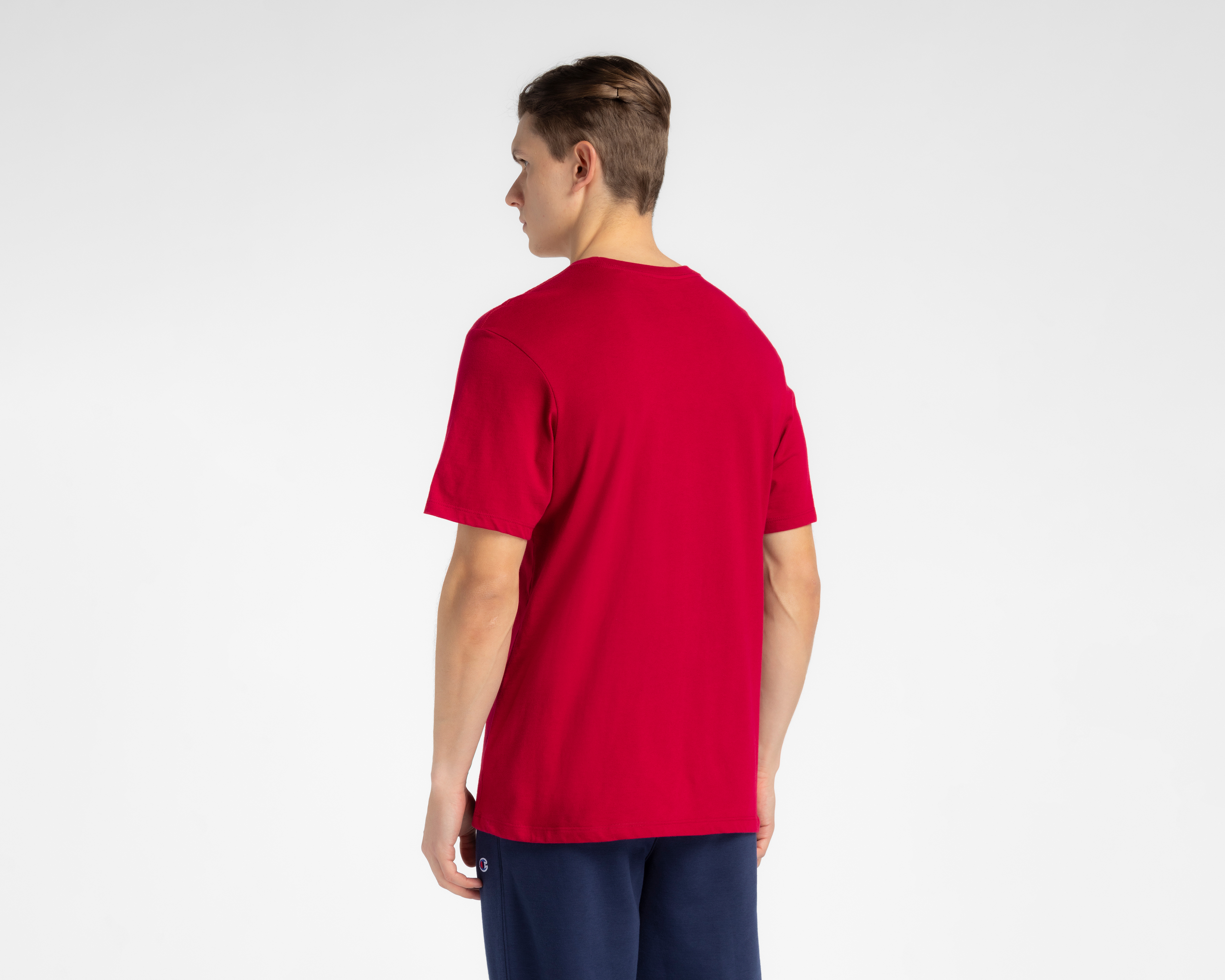 Foto 3 pulgar | Foto 2 | Playera Champion Cuello Redondo