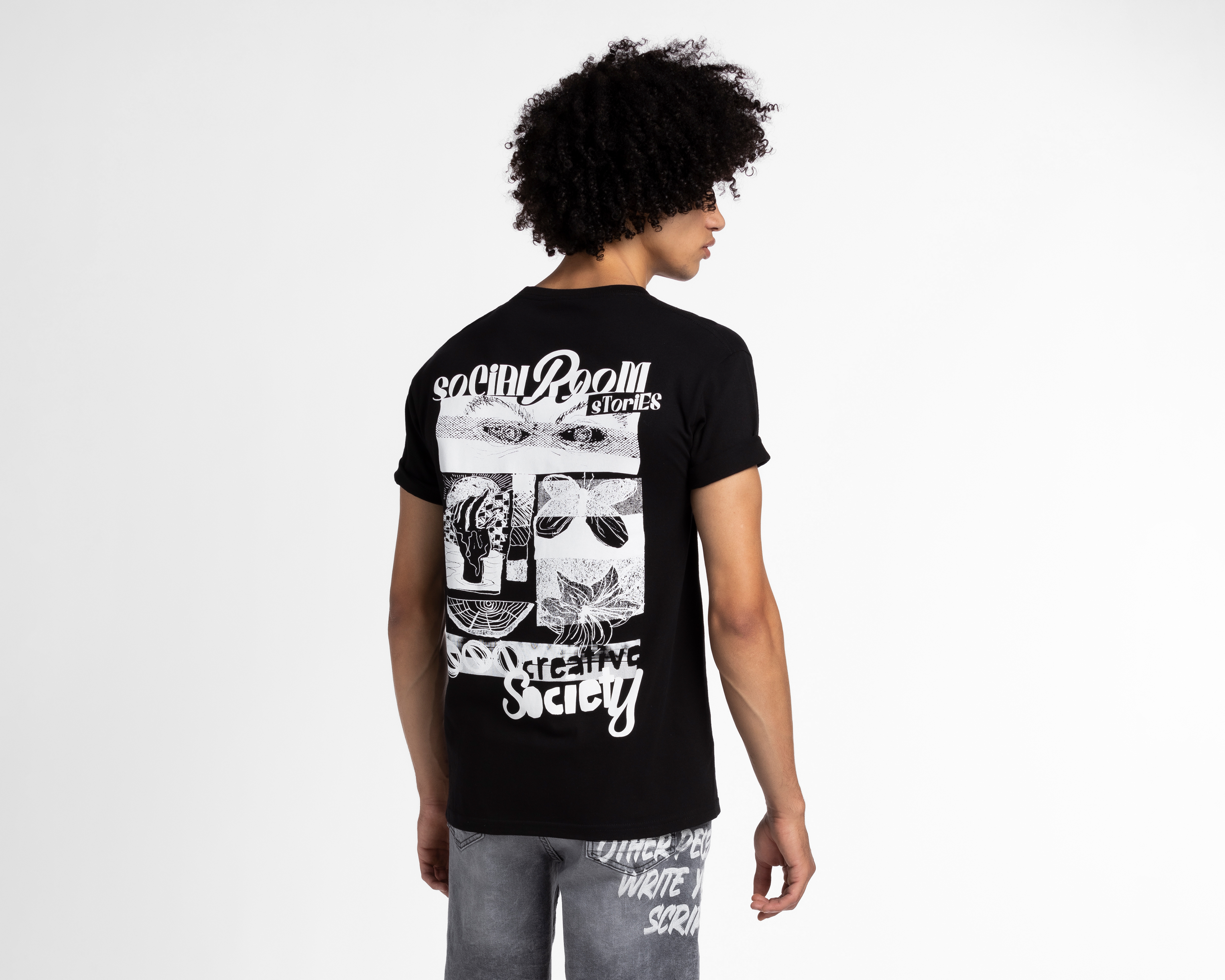 Foto 4 pulgar | Foto 3 | Playera Neo*City Cuello Redondo