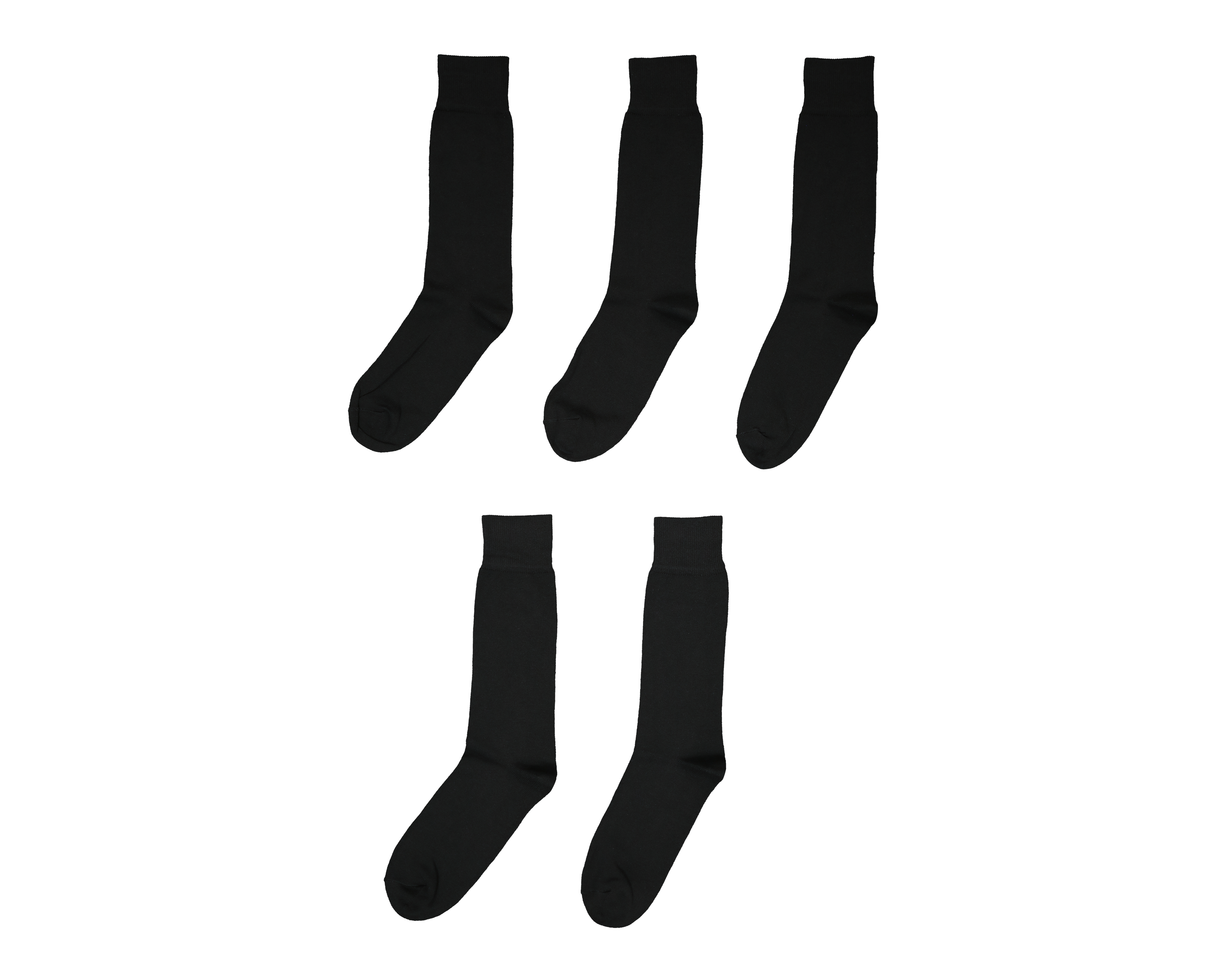 Foto 2 pulgar | Foto 1 | Calcetas de Vestir Largas Wall Street para Hombre 5 Pares