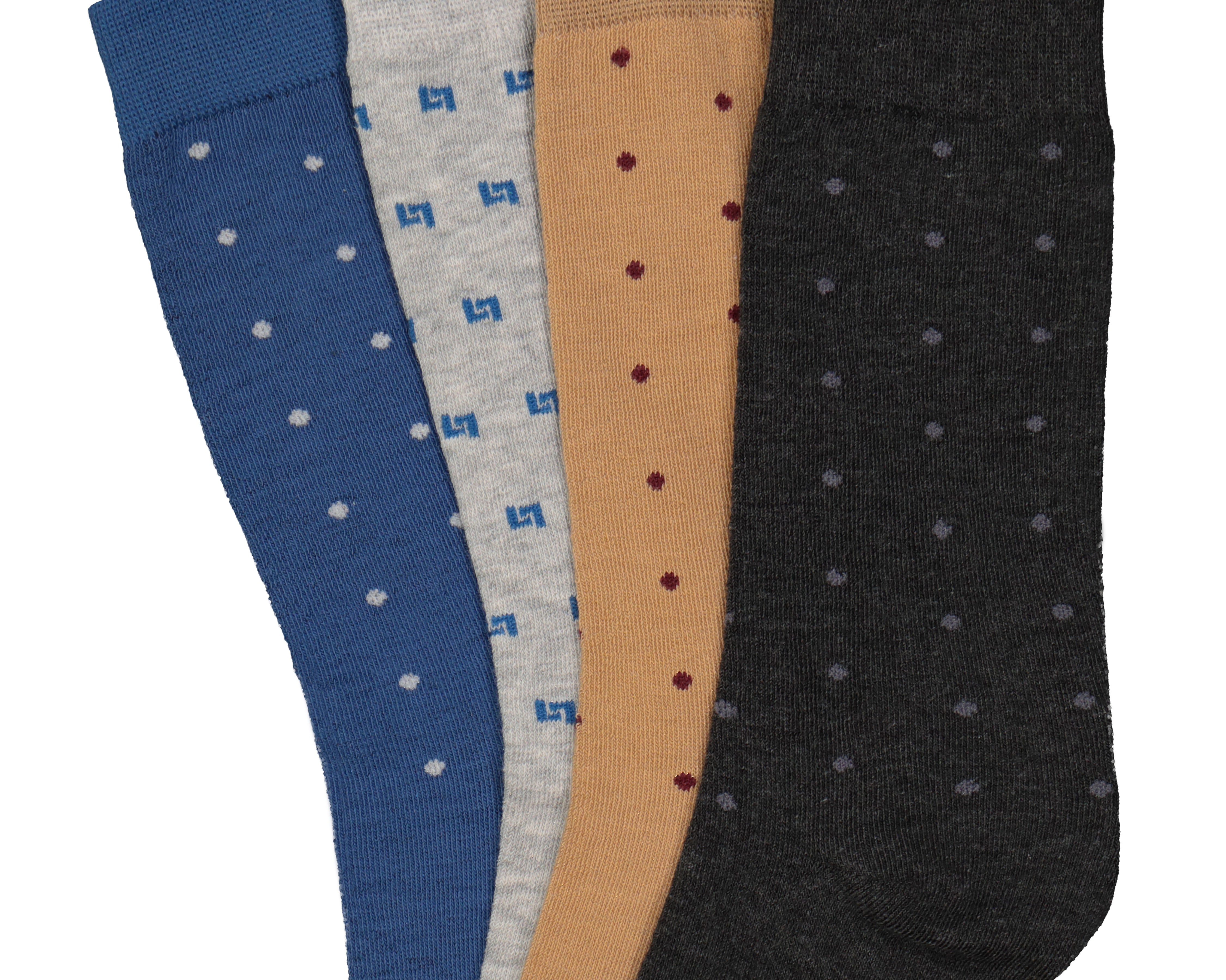 Foto 2 | Foto 2 | Calcetas de Vestir Wall Street para Hombre 4 Pares