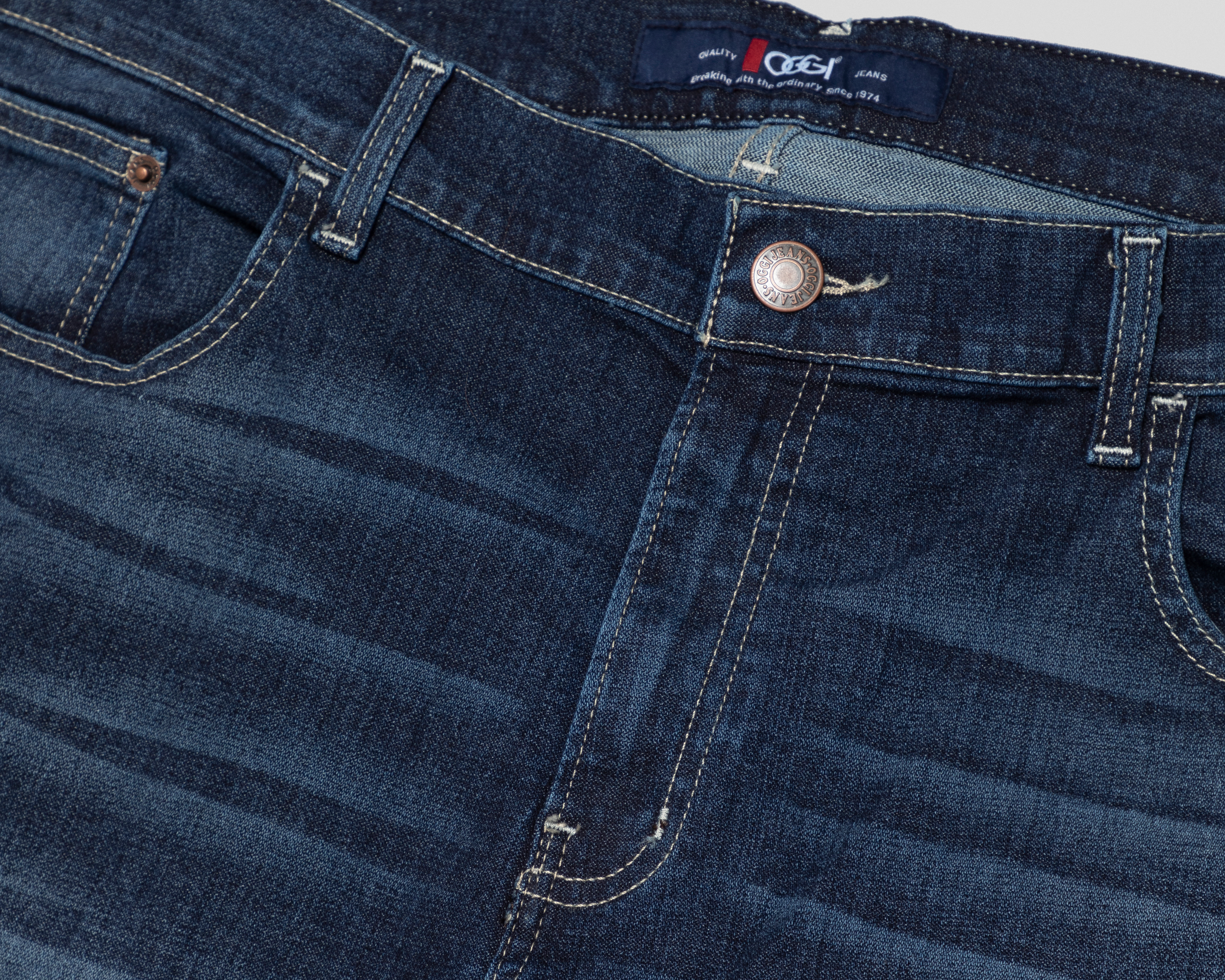 Foto 4 pulgar | Foto 3 | Jeans Skinny Oggi Moto Vintage para Hombre