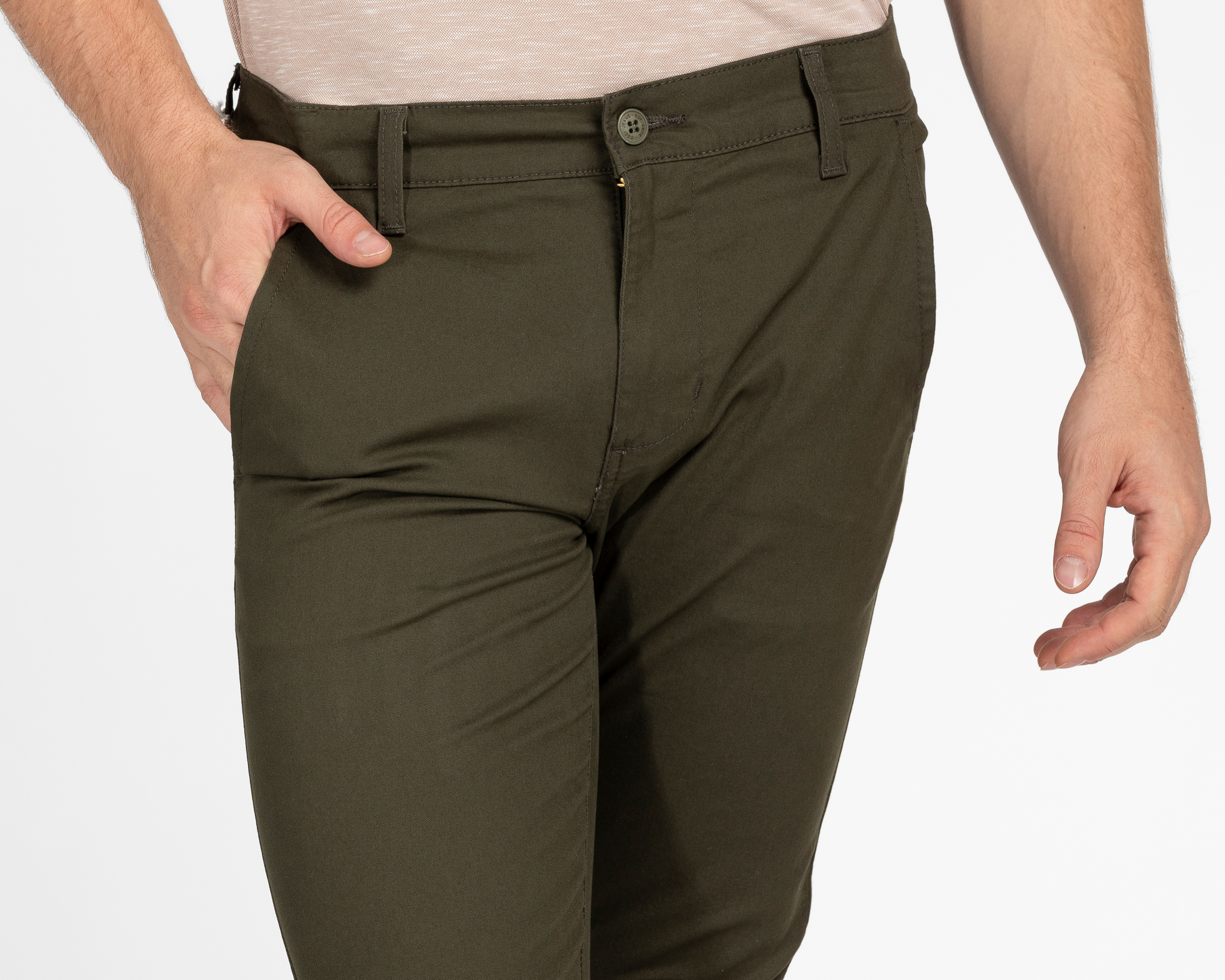 Foto 5 pulgar | Foto 4 | Pantalón Chino Oggi Slim Fit