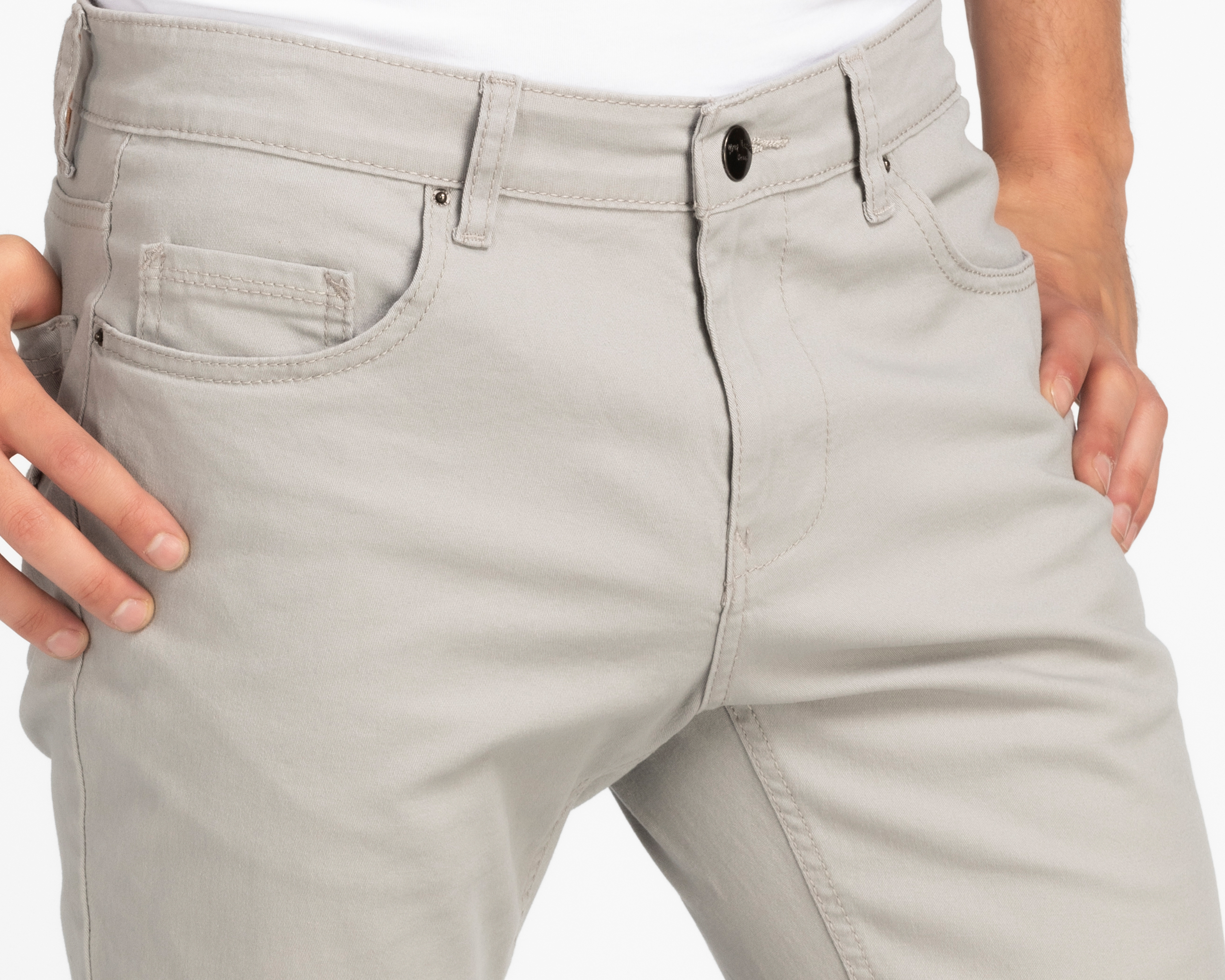 Foto 4 pulgar | Foto 3 | Pantalón de Gabardina Boy London Slim