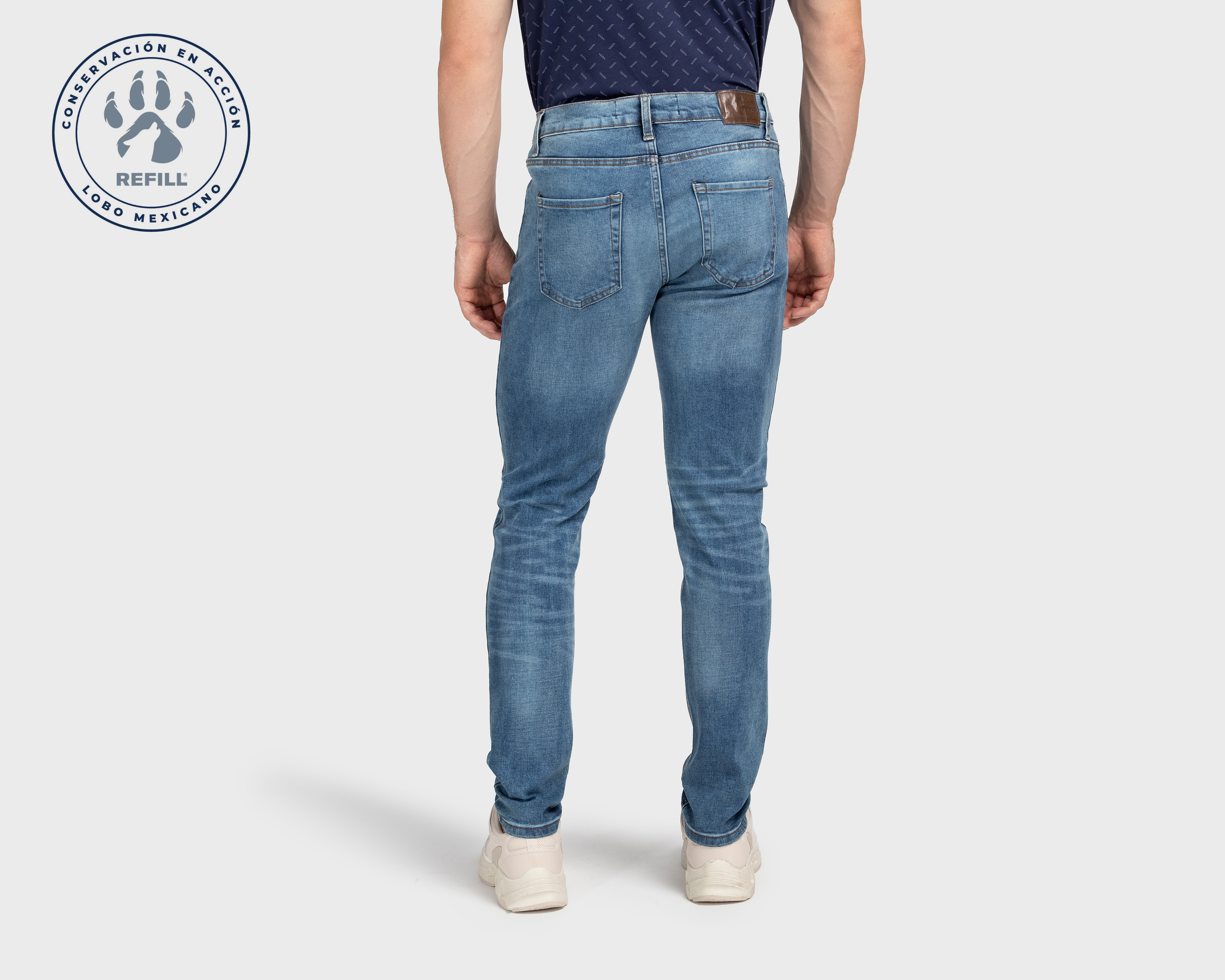 Foto 4 pulgar | Foto 3 | Jeans Refill Slim