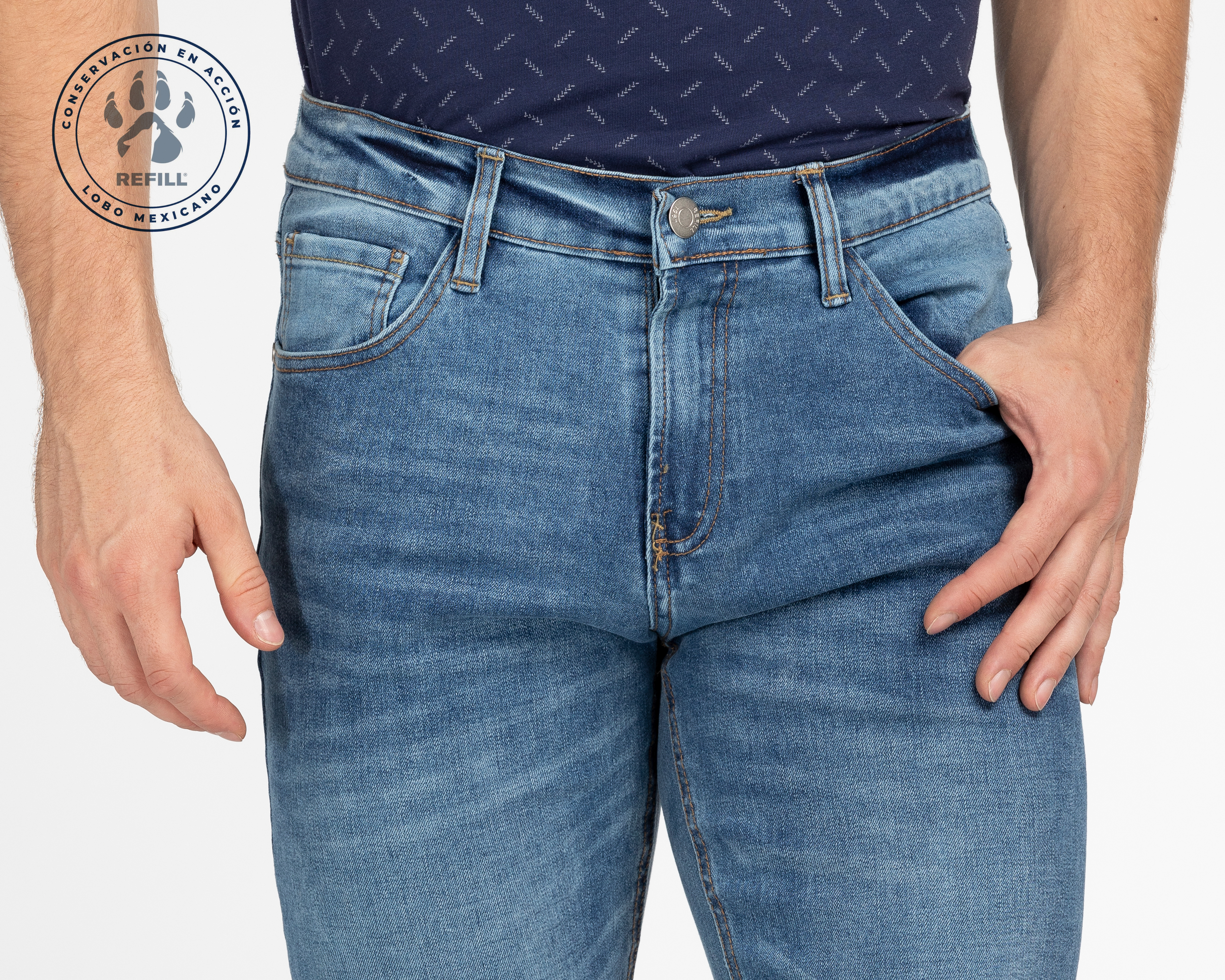 Foto 5 pulgar | Foto 4 | Jeans Refill Slim