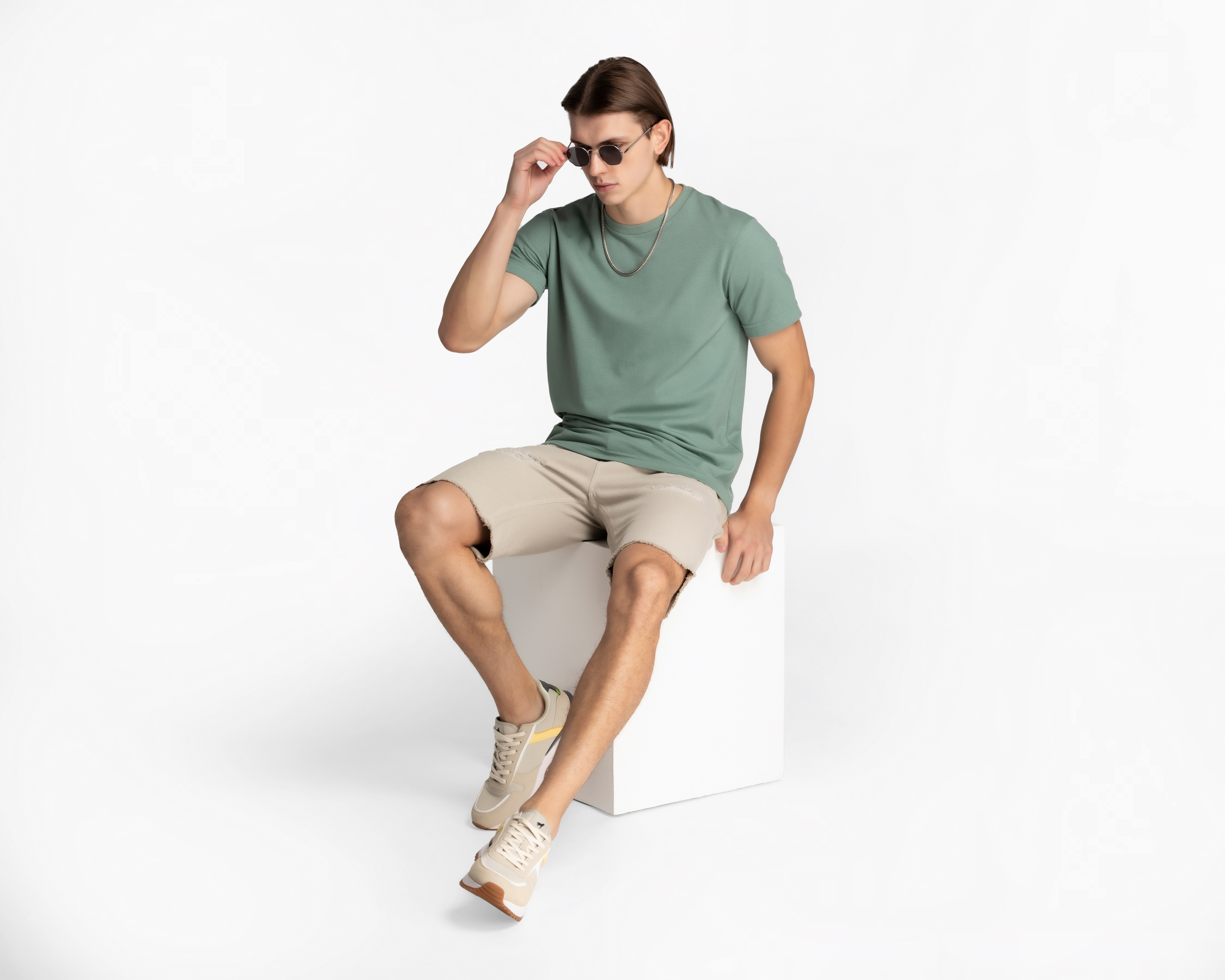 Foto 3 pulgar | Foto 2 | Playera Refill Cuello Redondo