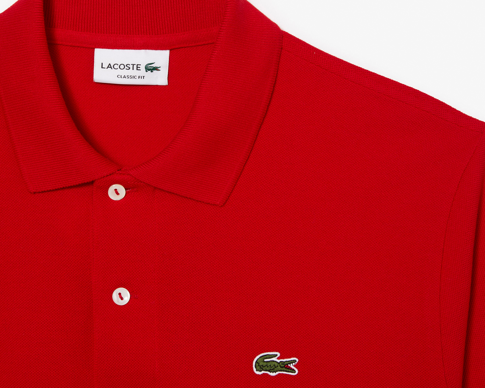 Foto 2 | Foto 2 | Playera Polo Lacoste Classic Fit Roja para Hombre