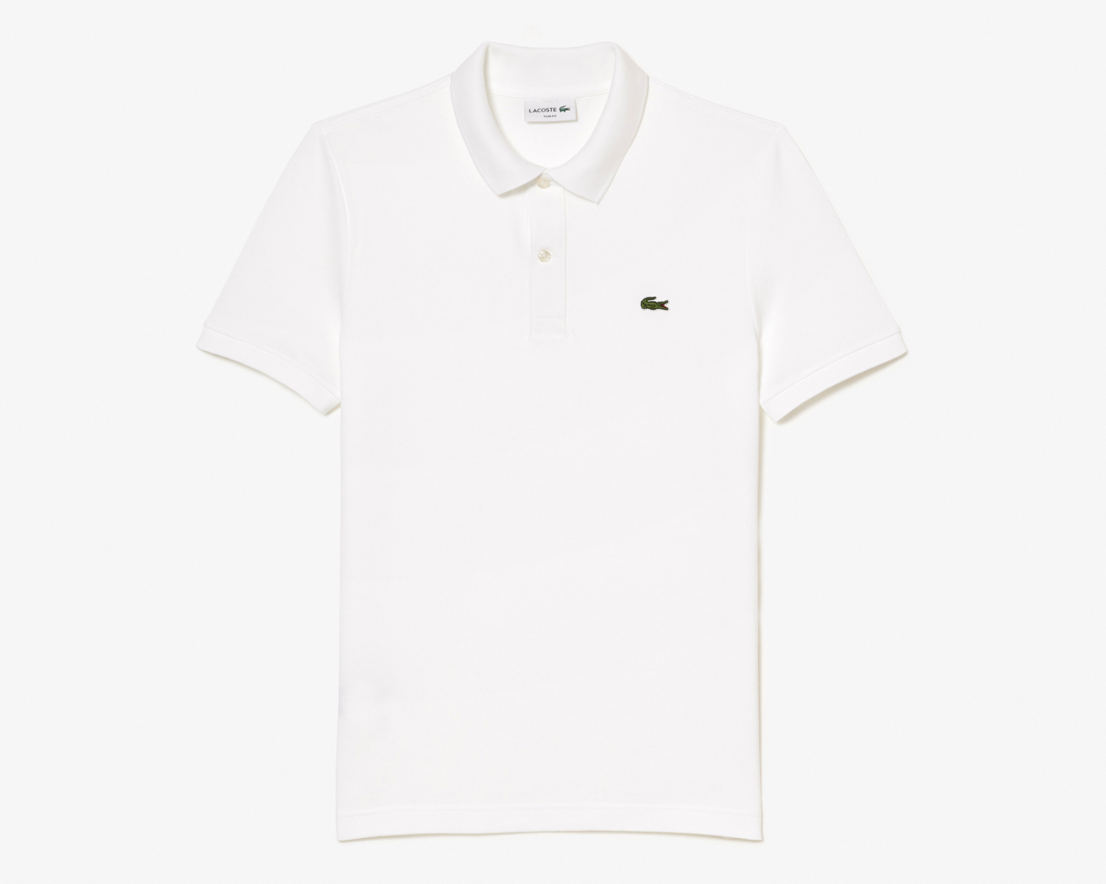 Foto 7 pulgar | Foto 6 | Playera Polo Lacoste Slim Fit Blanca para Hombre