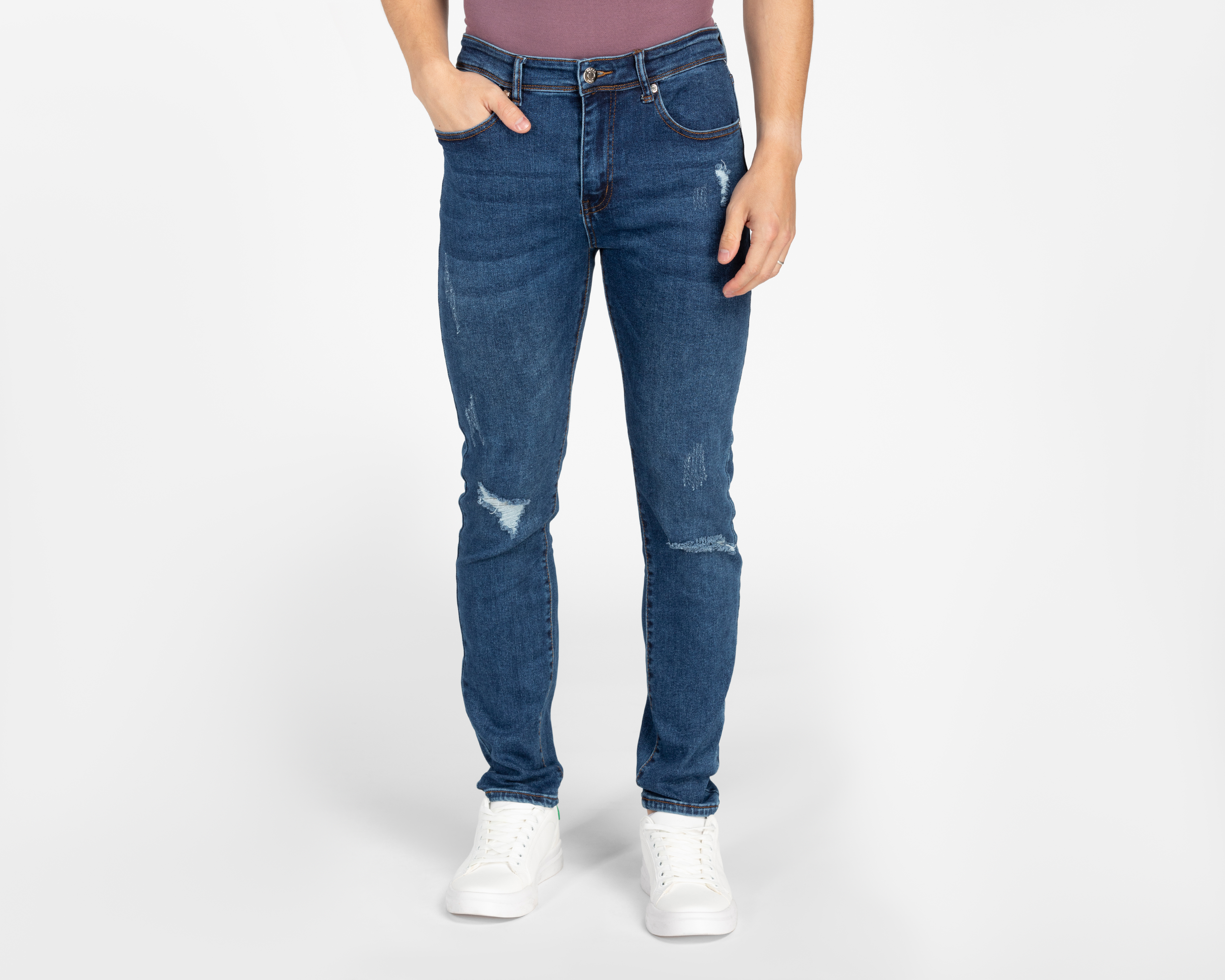 Foto 2 pulgar | Foto 1 | Jeans Slim Fit Refill para Hombre
