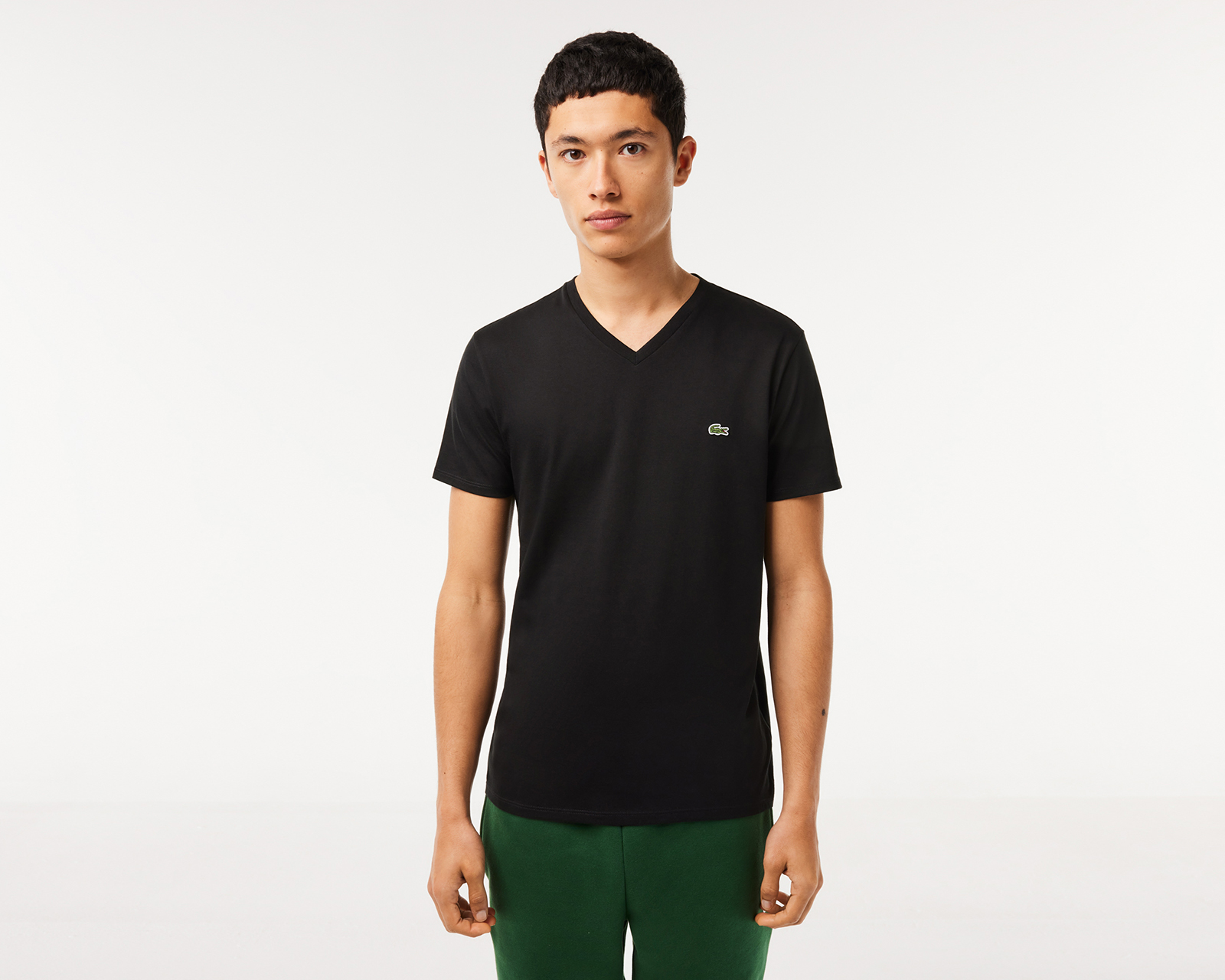 Playera Lacoste Cuello V