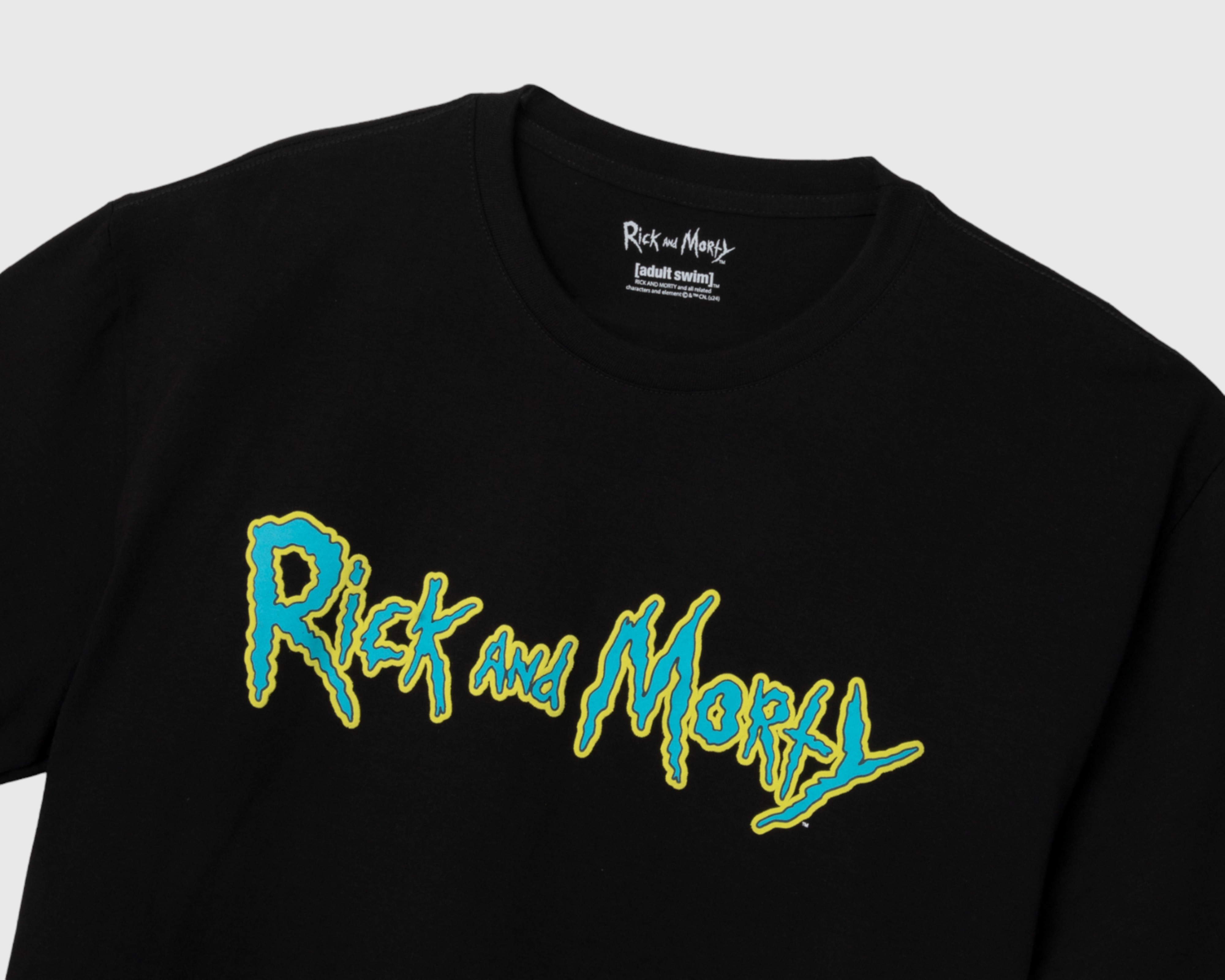 Foto 4 pulgar | Foto 3 | Playera Rick & Morty Cuello Redondo