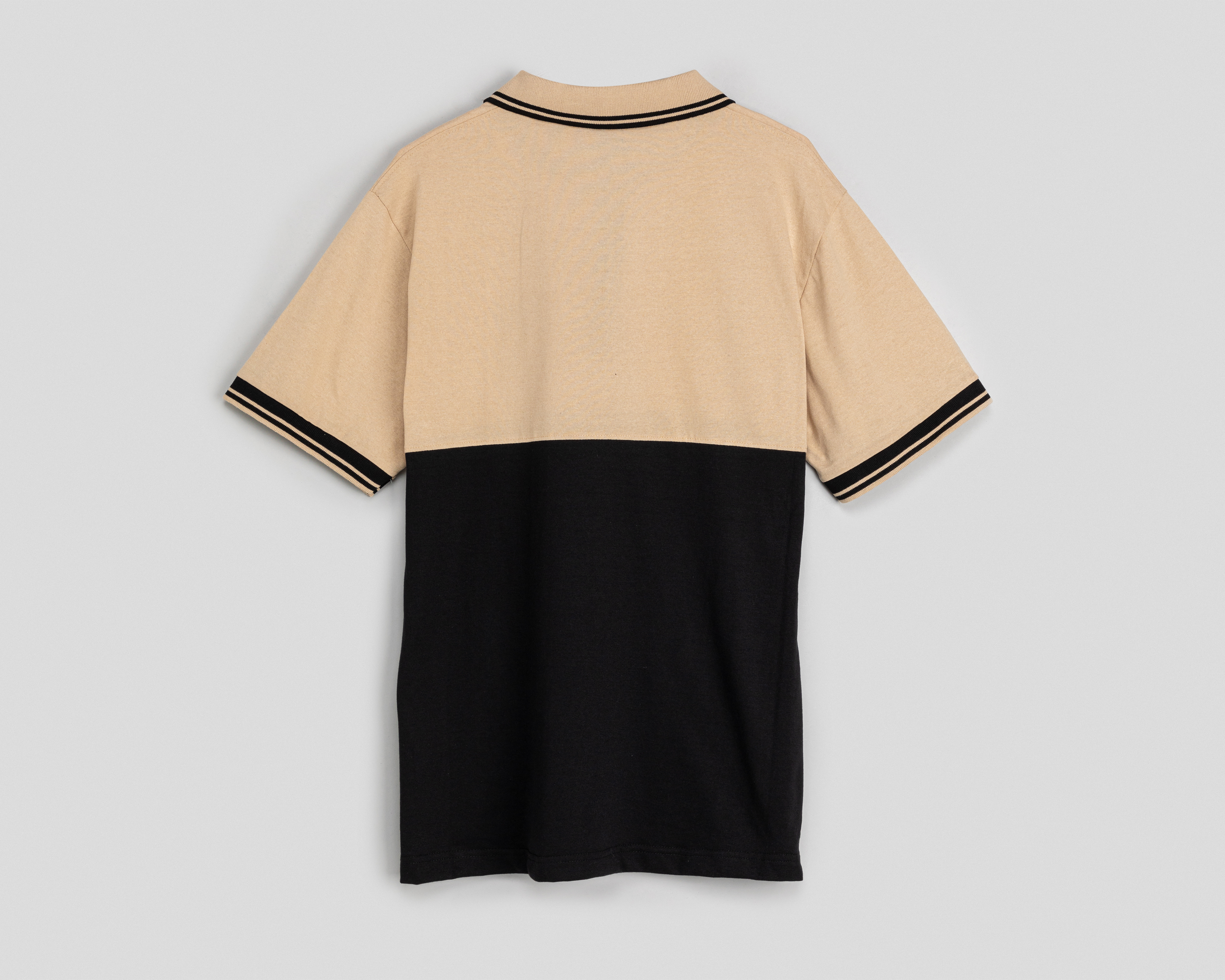 Foto 3 pulgar | Foto 2 | Playera Polo Jeep Beige y Negro para Hombre