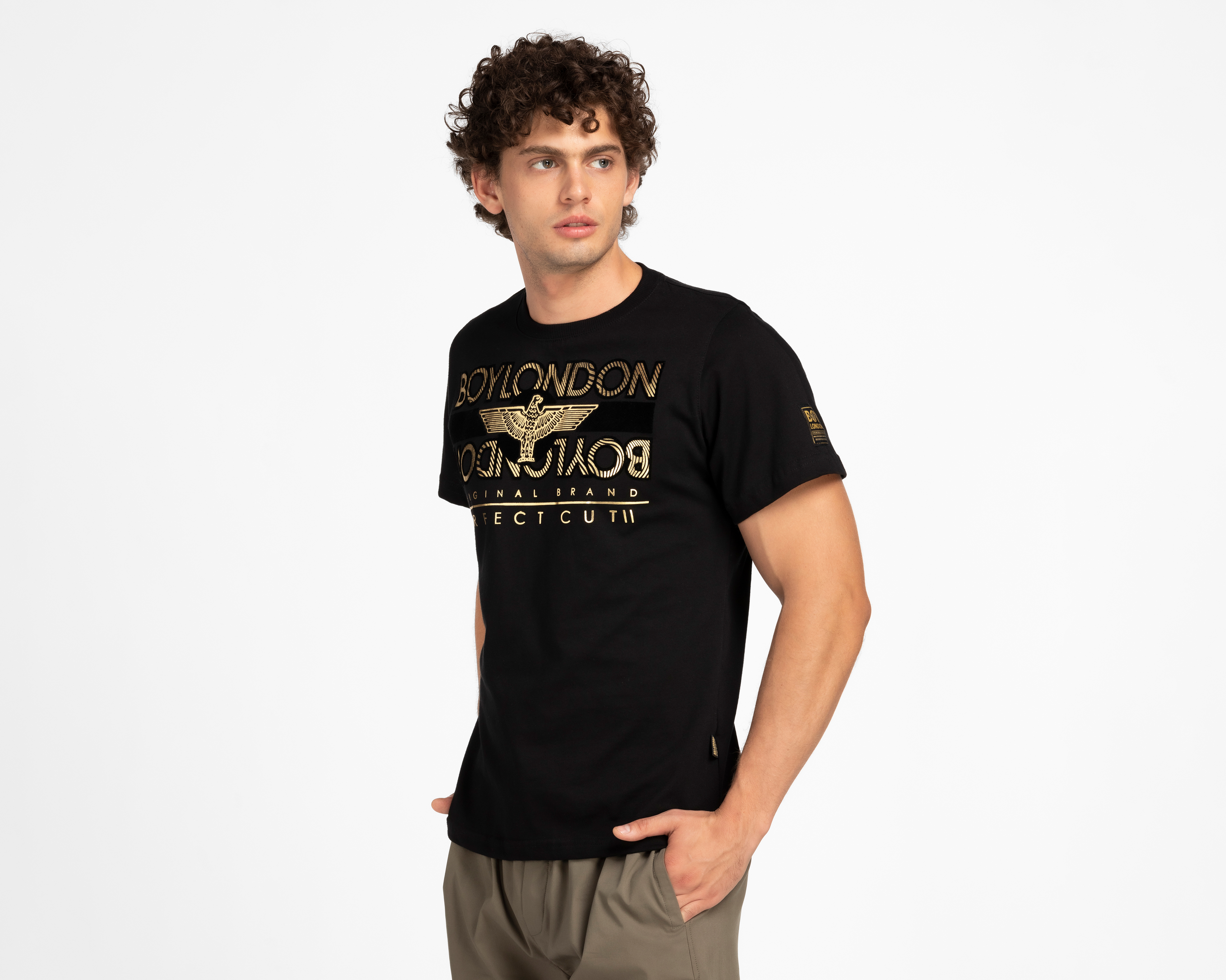Playera Boy London Cuello Redondo