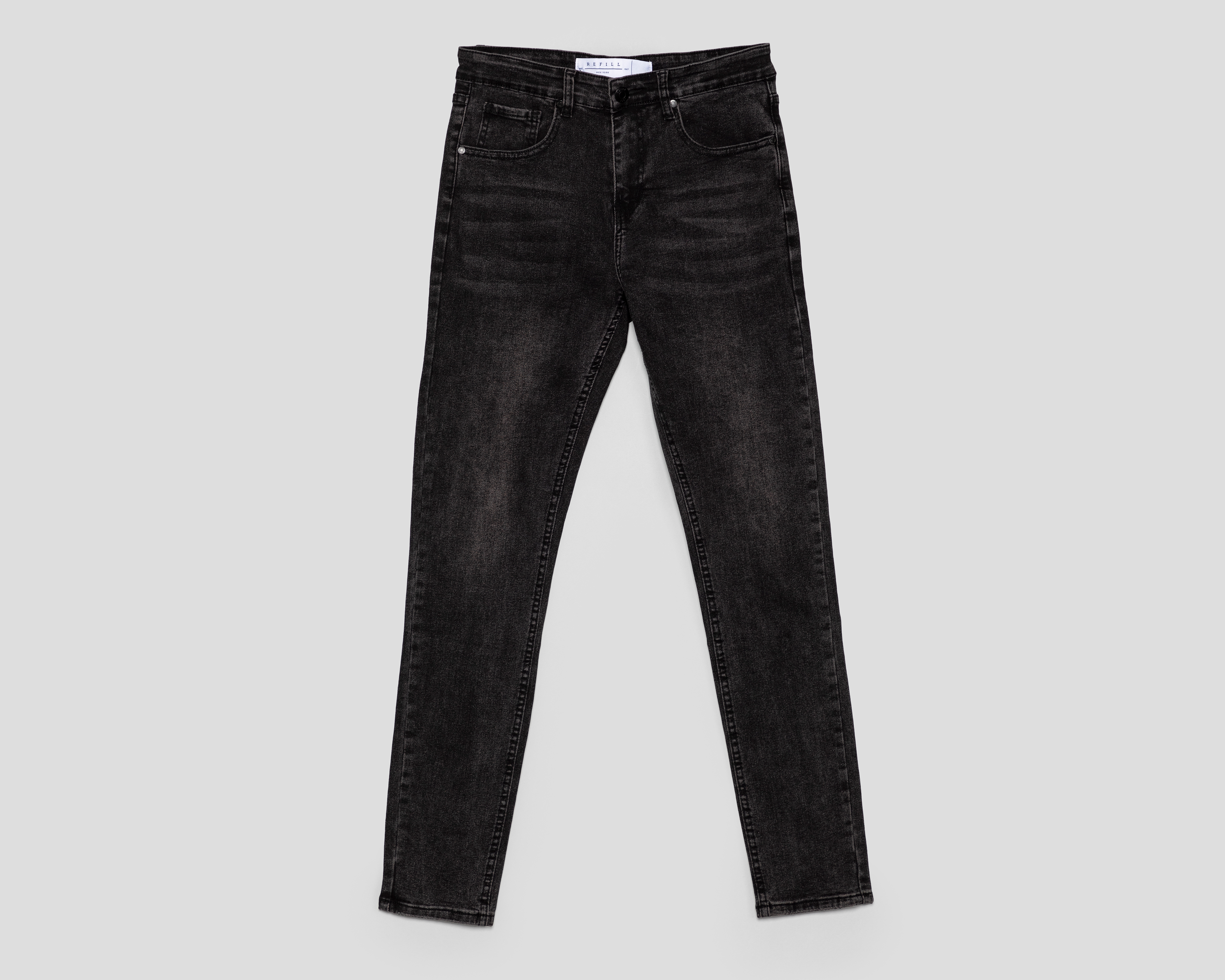 Foto 2 pulgar | Foto 1 | Jeans Skinny Refill para Hombre