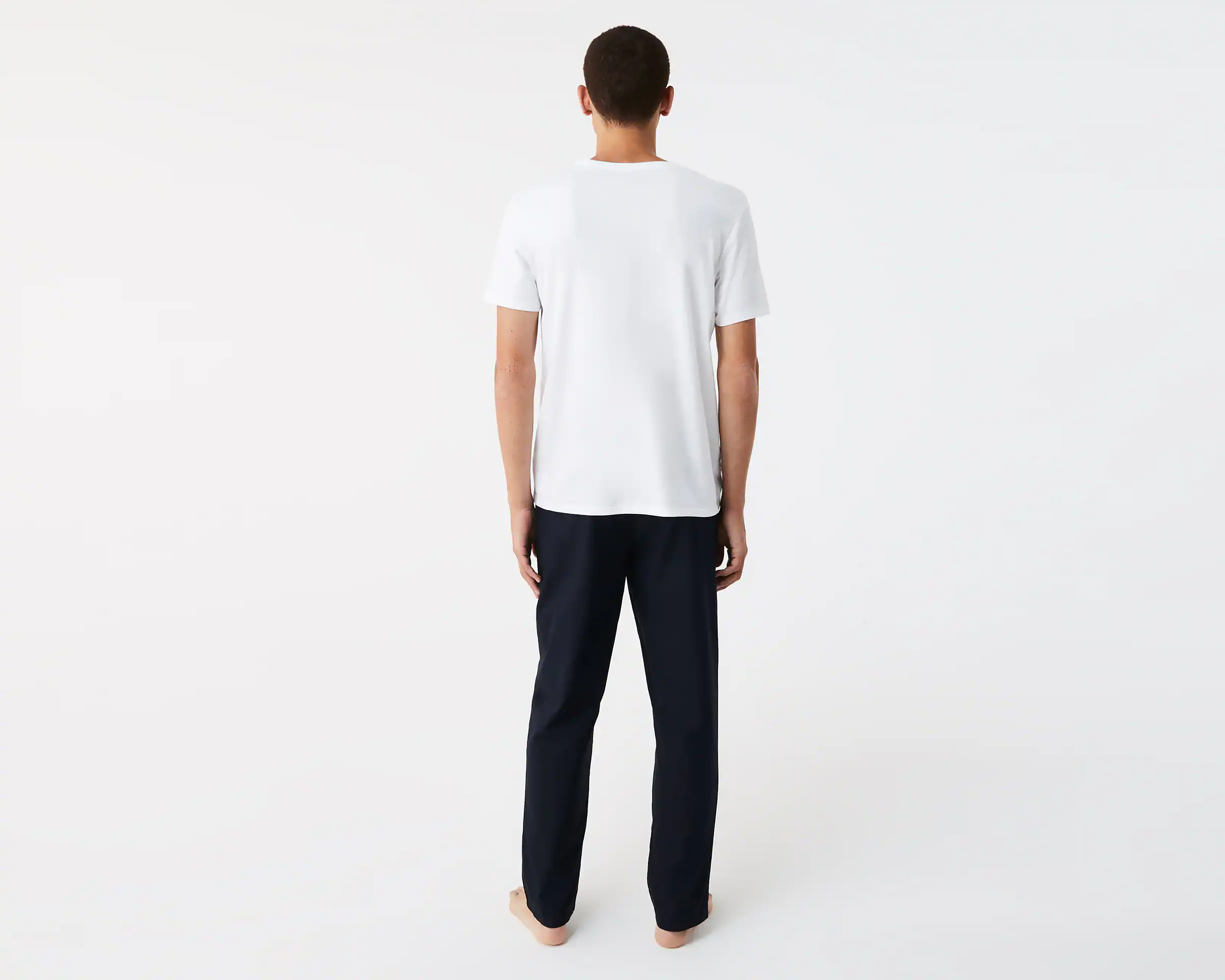 Foto 5 | Foto 5 | Playera Interior Cuello Redondo Lacoste 3 Piezas