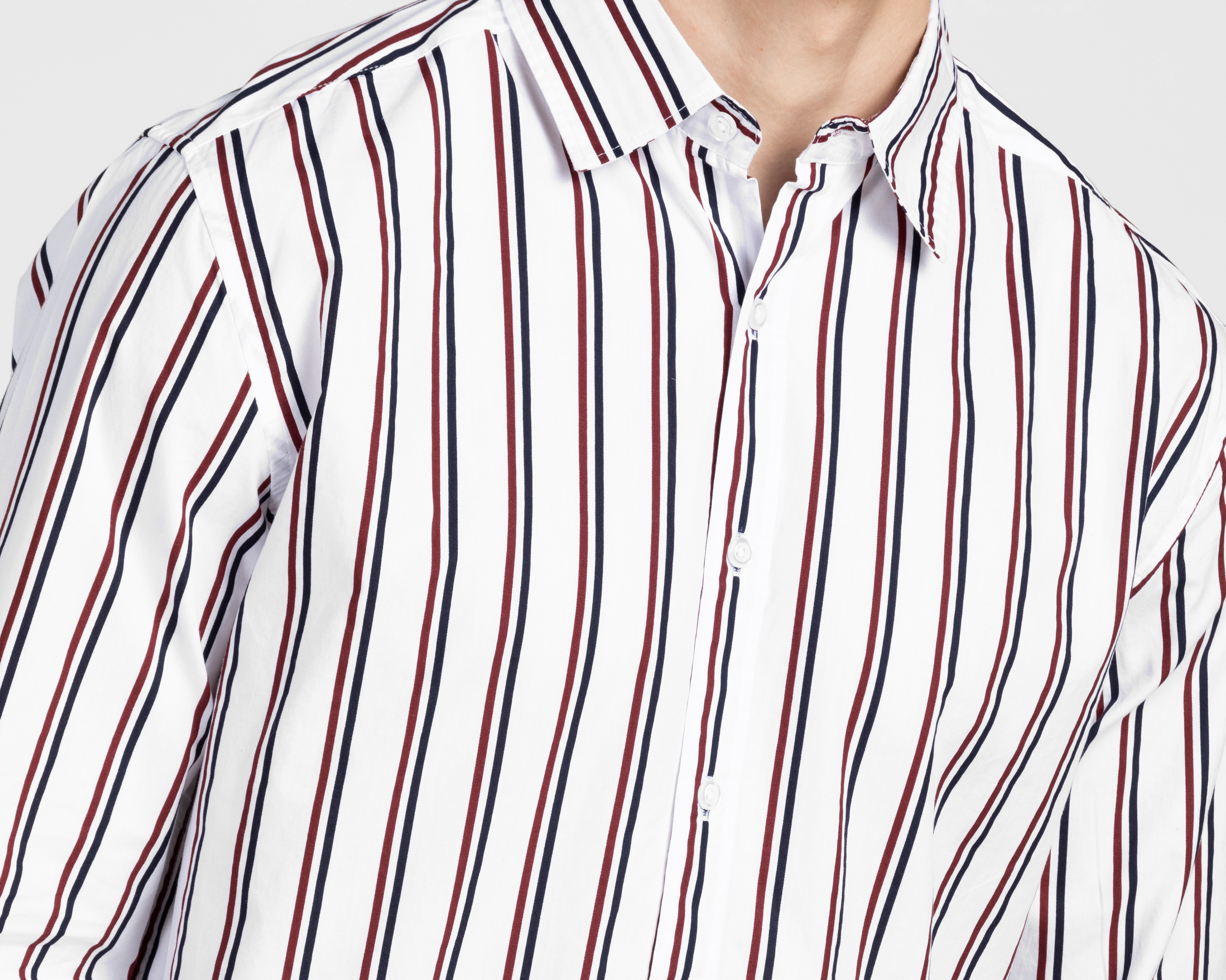 Foto 5 pulgar | Foto 4 | Camisa de Moda Refill Regular Fit a Rayas