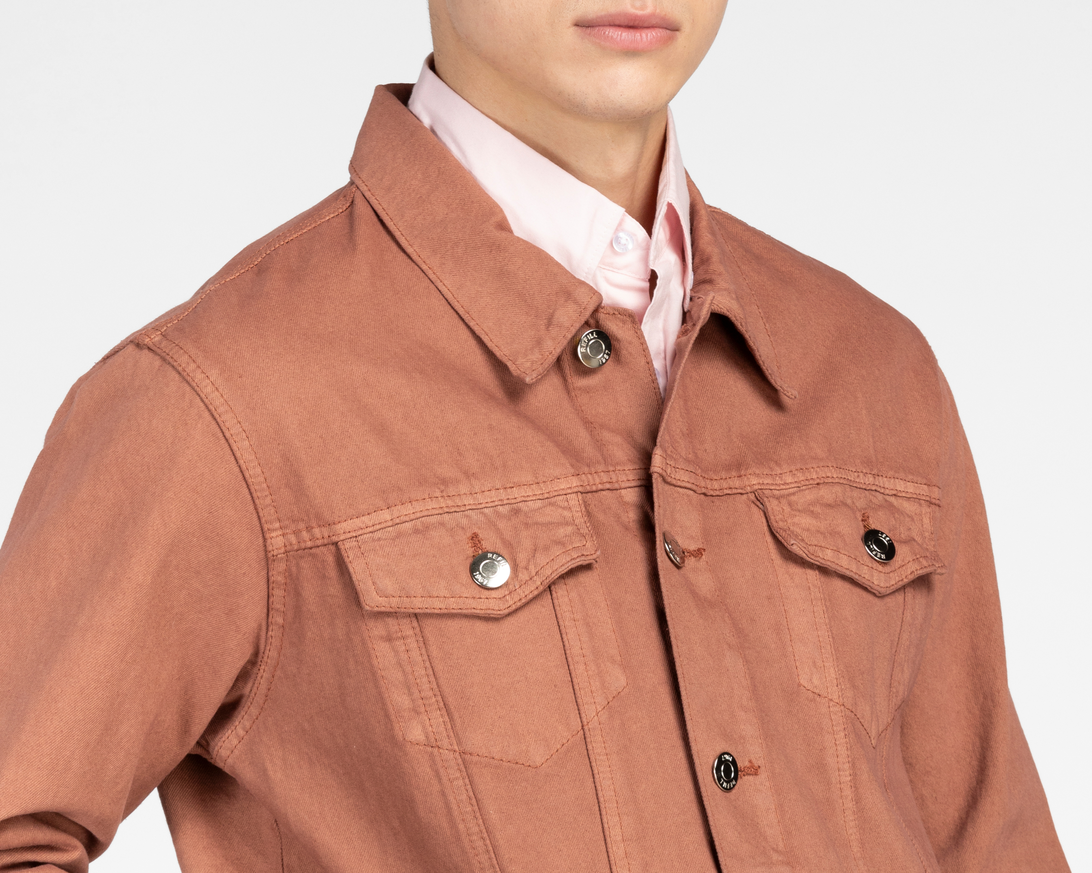 Foto 5 pulgar | Foto 4 | Chamarra Refill Trucker de Mezclilla