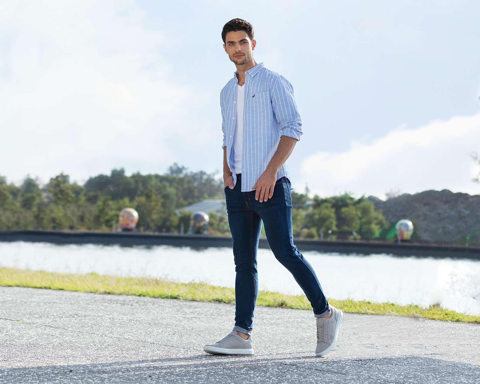 Foto 6 pulgar | Foto 5 | Jeans Refill Skinny Fit