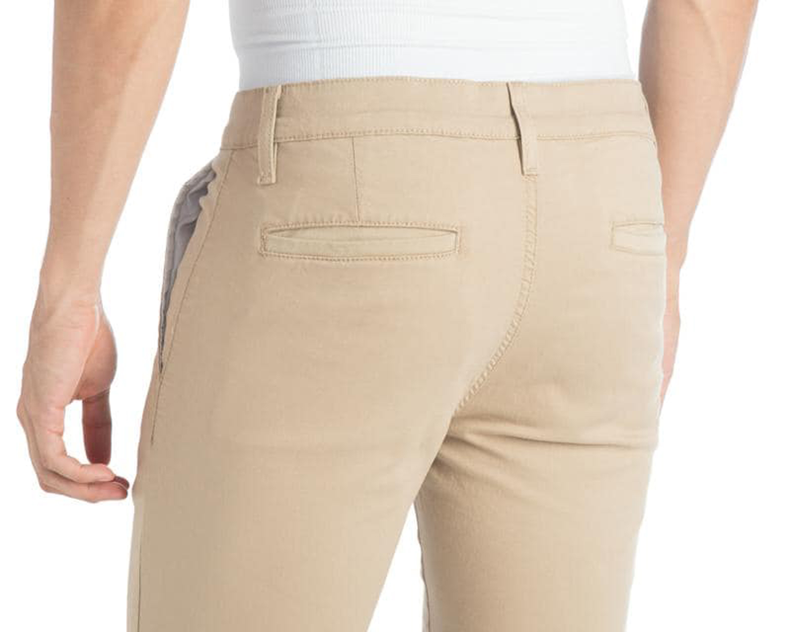Foto 5 pulgar | Foto 4 | Pantalón Chino Oggi Slim Fit