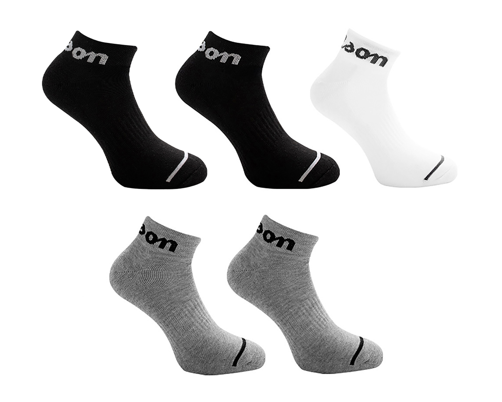 Foto 2 pulgar | Foto 1 | Calcetas Deportivas Tines Wilson para Hombre 5 Pares