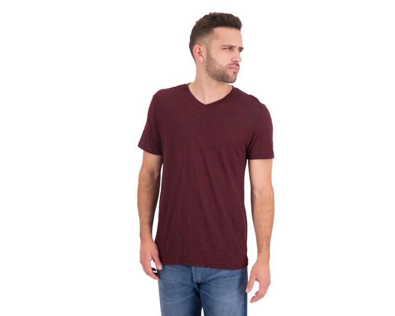 Playera de Cuello V Lucky Star Tinta para Hombre