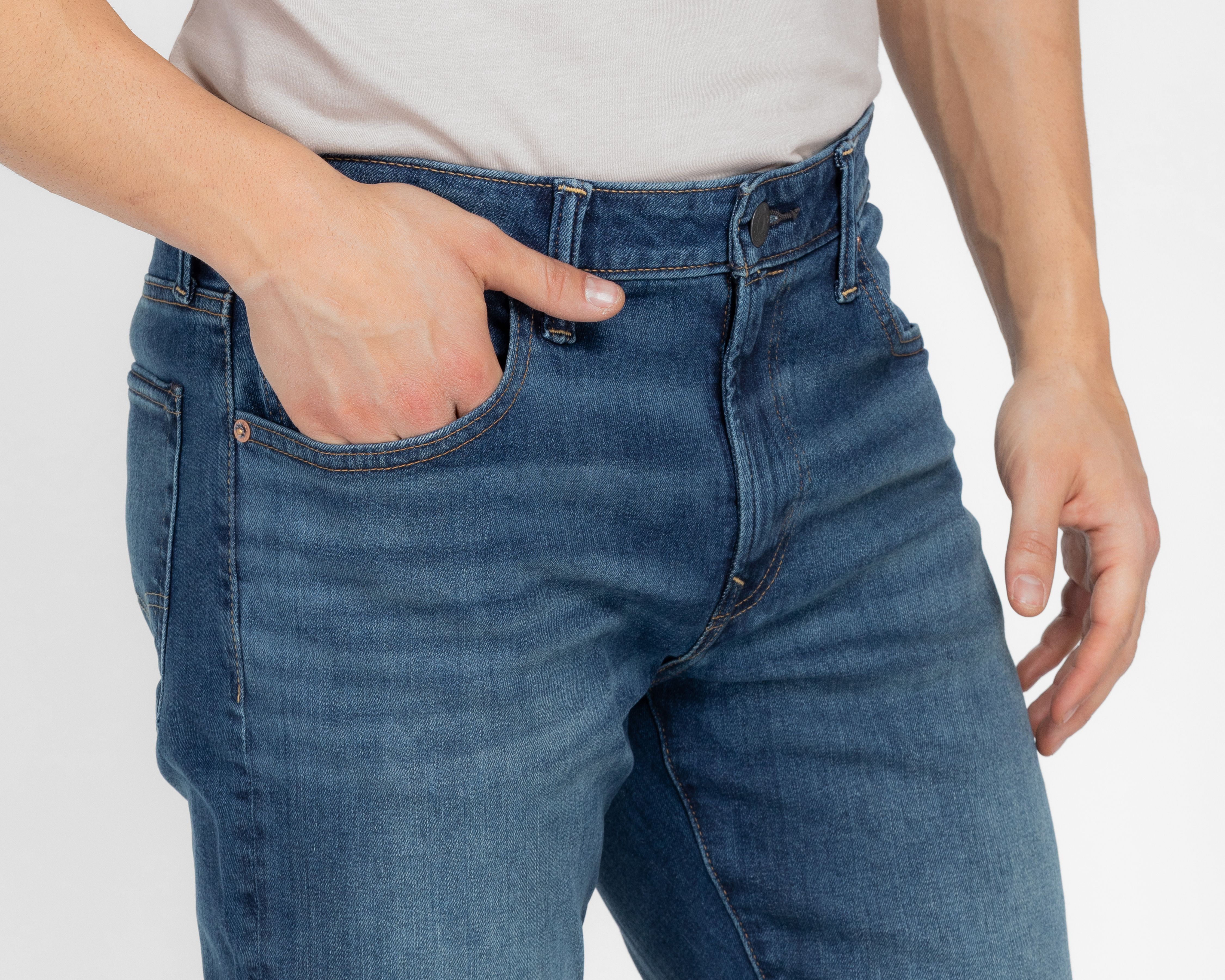 Foto 4 pulgar | Foto 3 | Jeans Athetic Skinny American Eagle Clean para Hombre