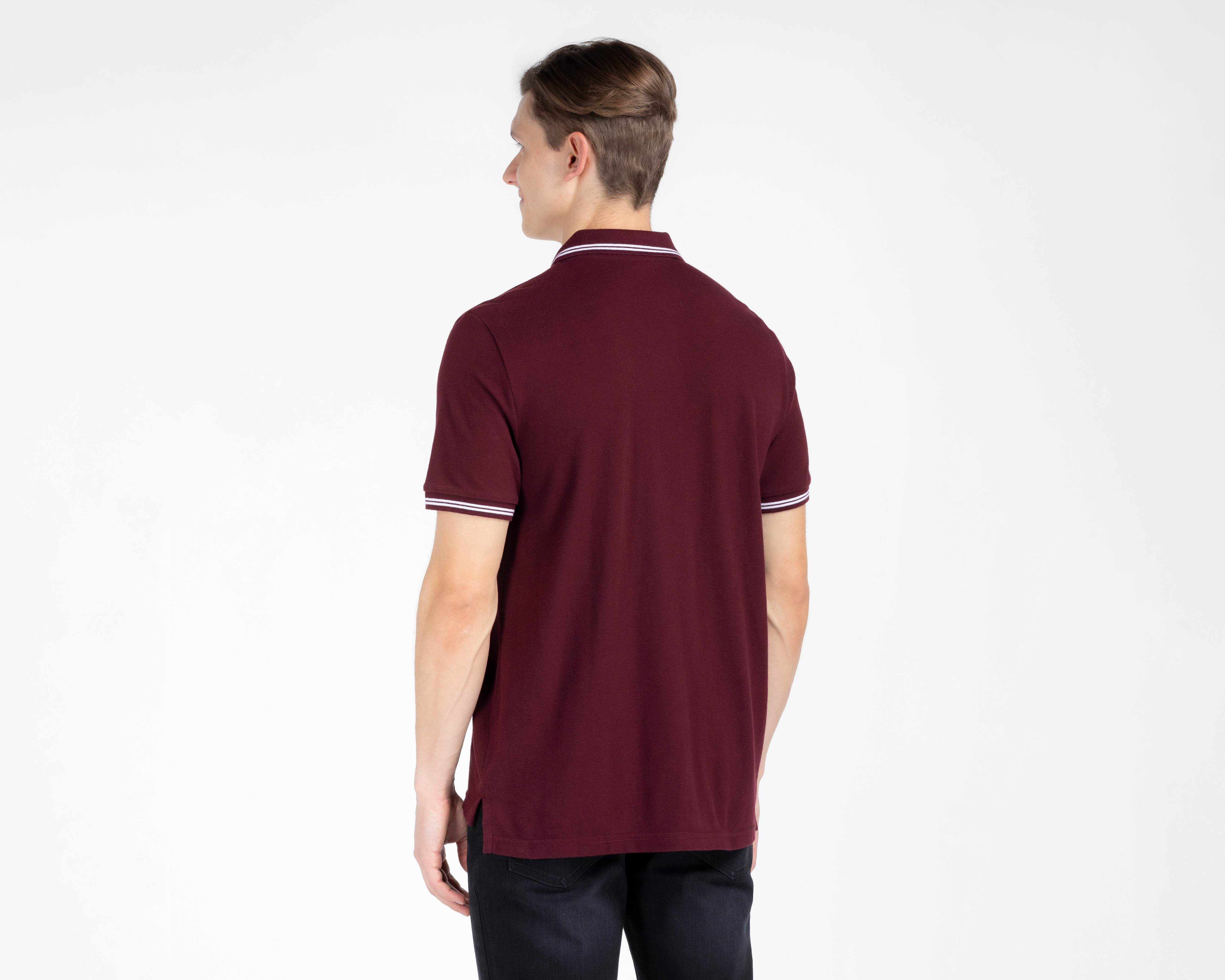 Foto 3 pulgar | Foto 2 | Playera Polo American Eagle Classic Tinta para Hombre