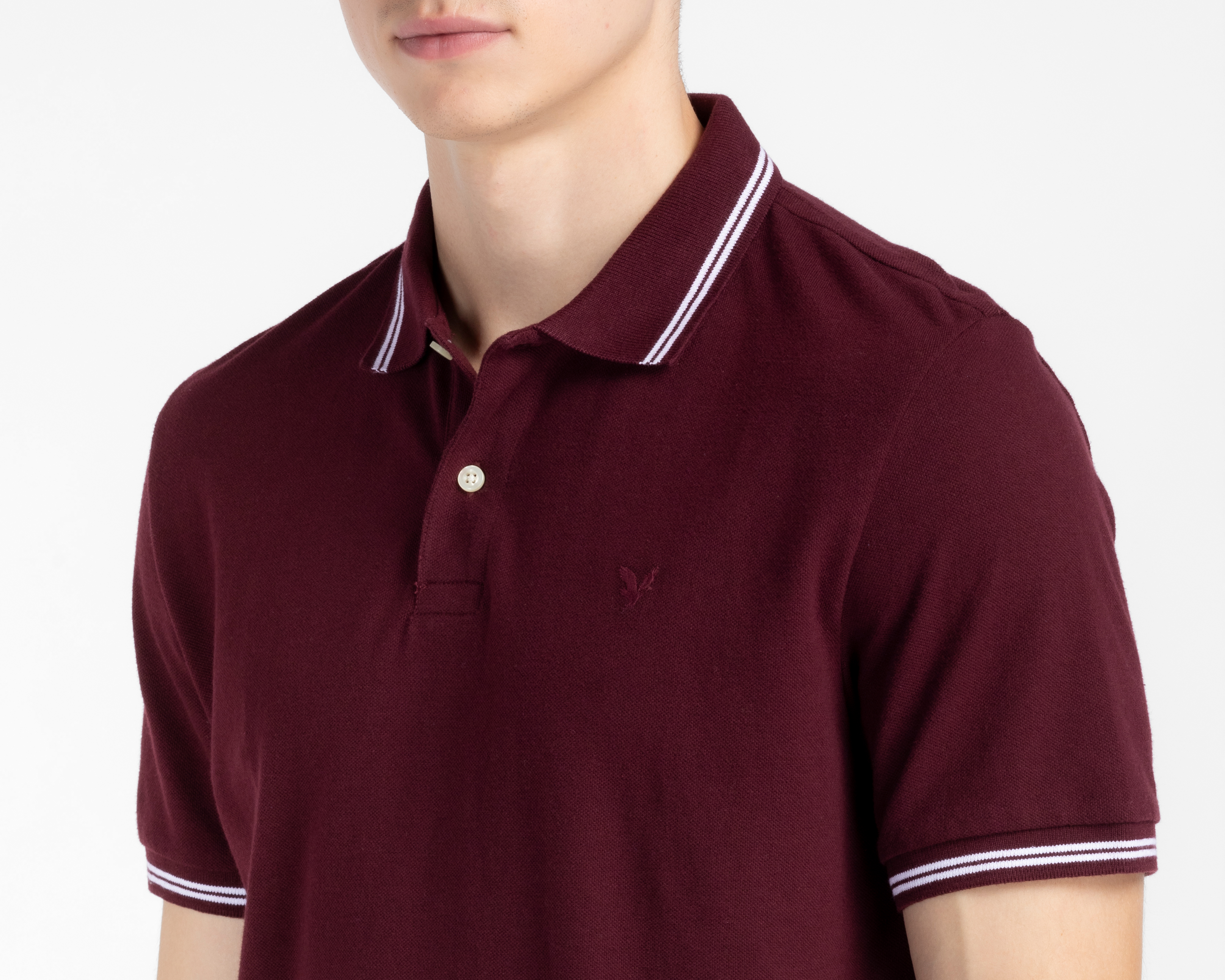 Foto 4 pulgar | Foto 3 | Playera Polo American Eagle Classic Tinta para Hombre