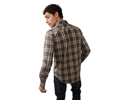 Foto 2 | Foto 2 | Camisa Casual de Algodón American Eagle Regular Fit a Cuadros