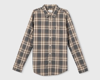 Foto 3 | Foto 3 | Camisa Casual de Algodón American Eagle Regular Fit a Cuadros