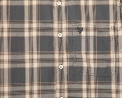 Foto 5 | Foto 5 | Camisa Casual de Algodón American Eagle Regular Fit a Cuadros