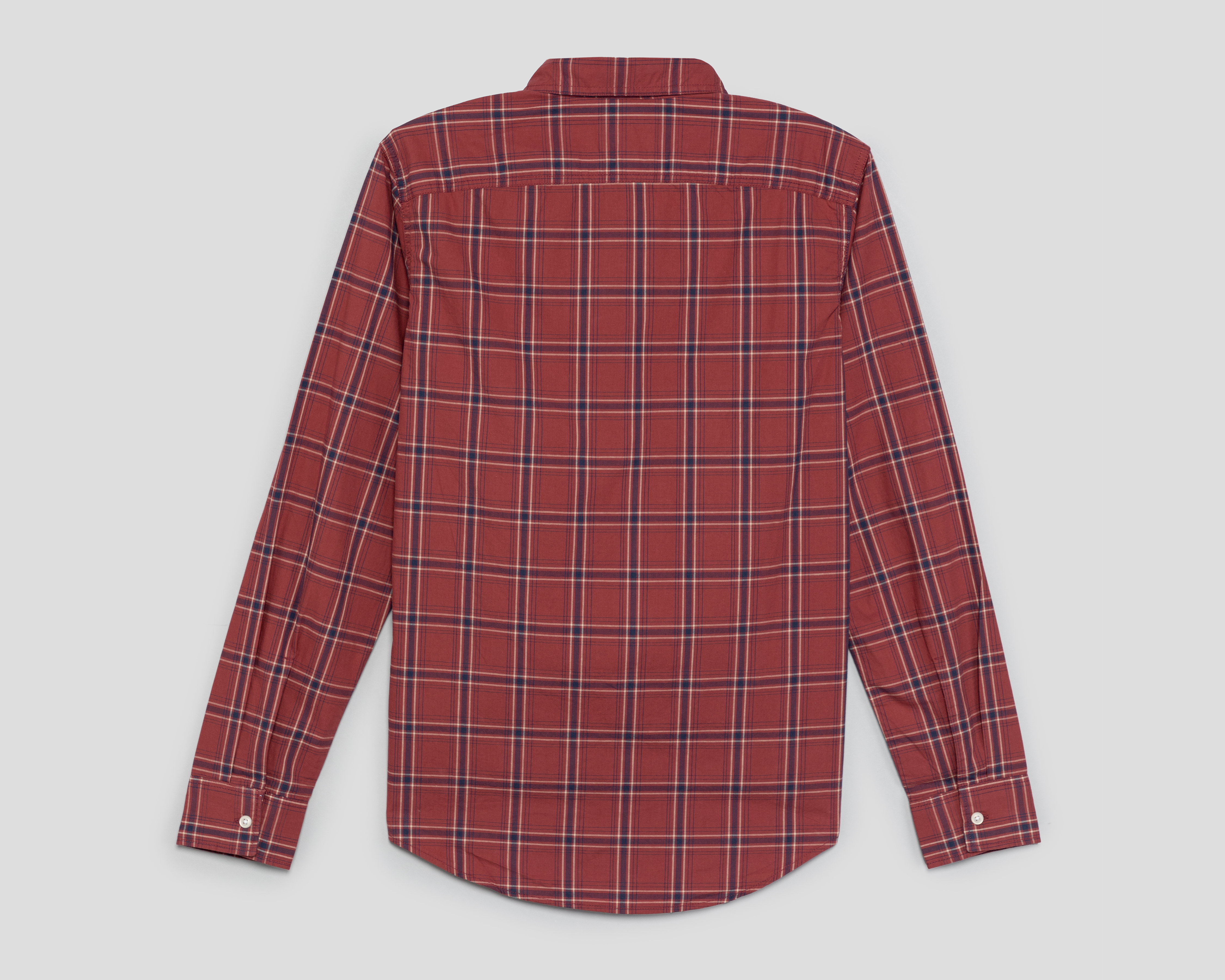 Foto 2 | Foto 2 | Camisa de Algodón American Eagle Regular Fit a Cuadros