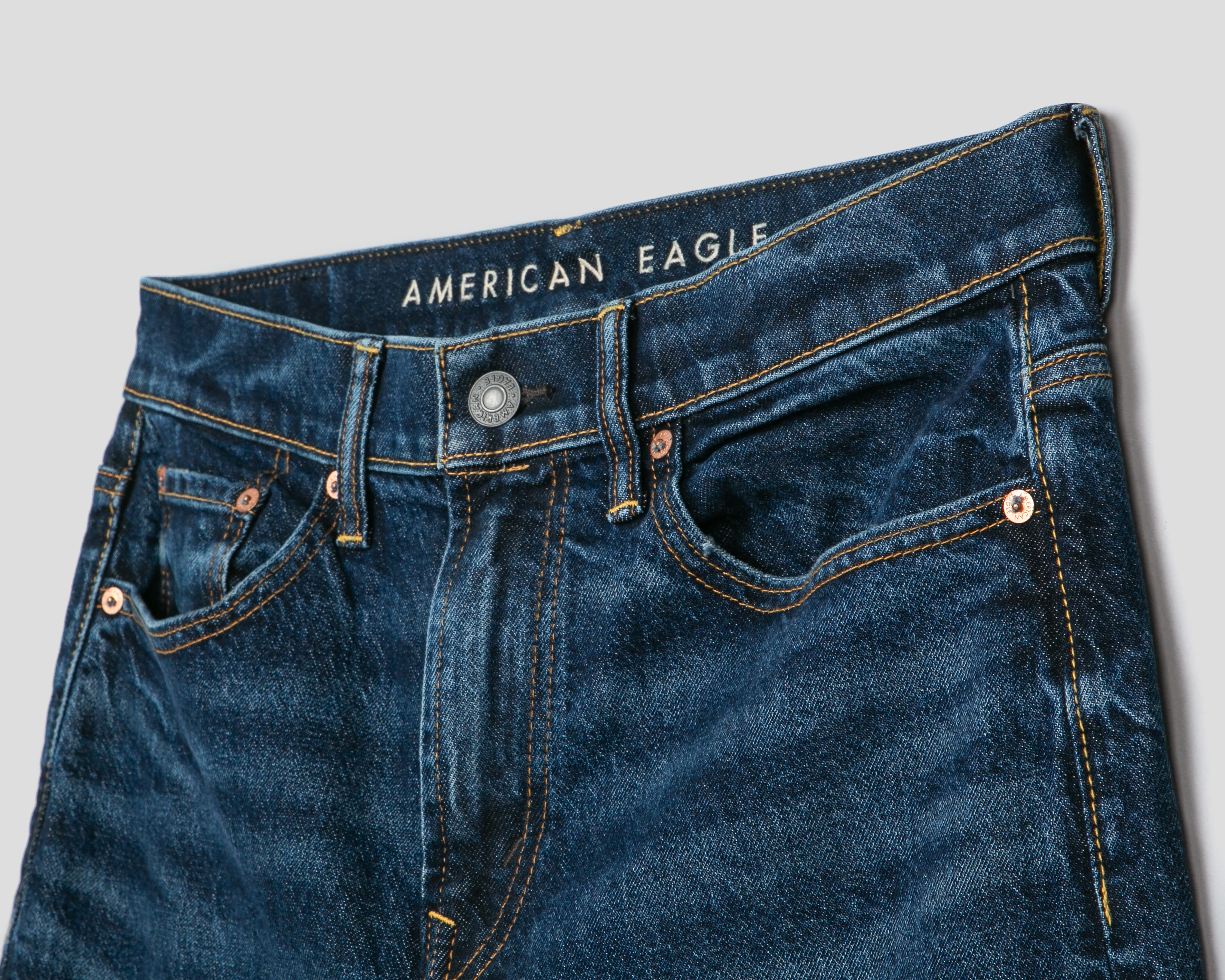 Foto 4 pulgar | Foto 3 | Jeans Holgado American Eagle EasyFlex para Hombre
