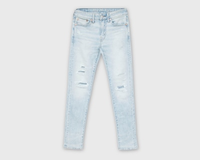 Foto 1 | Foto 1 | Jeans Skinny Fit American Eagle Light Destroy para Hombre