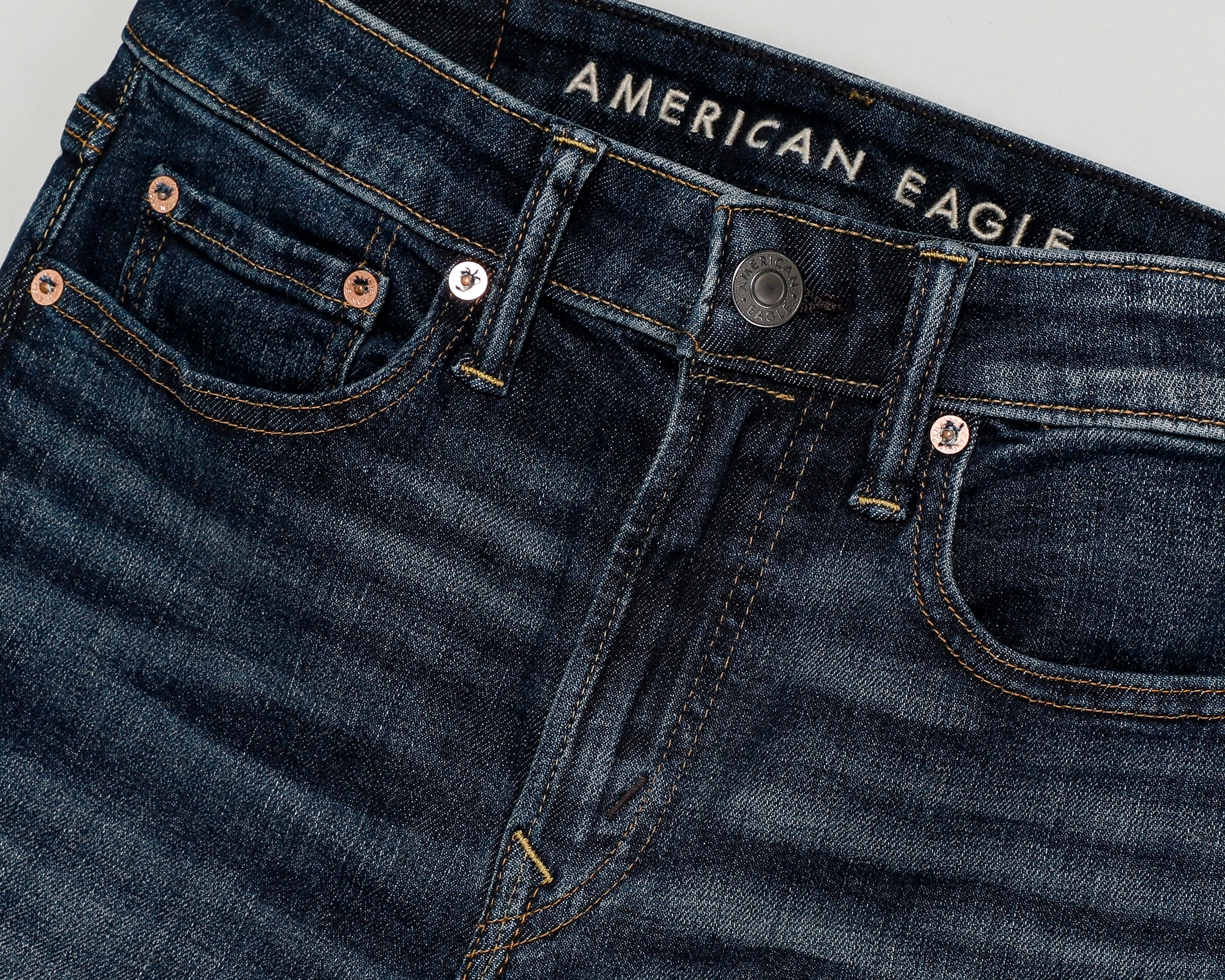 Foto 4 pulgar | Foto 3 | Jeans Super Skinny American Eagle Dark Clean para Hombre