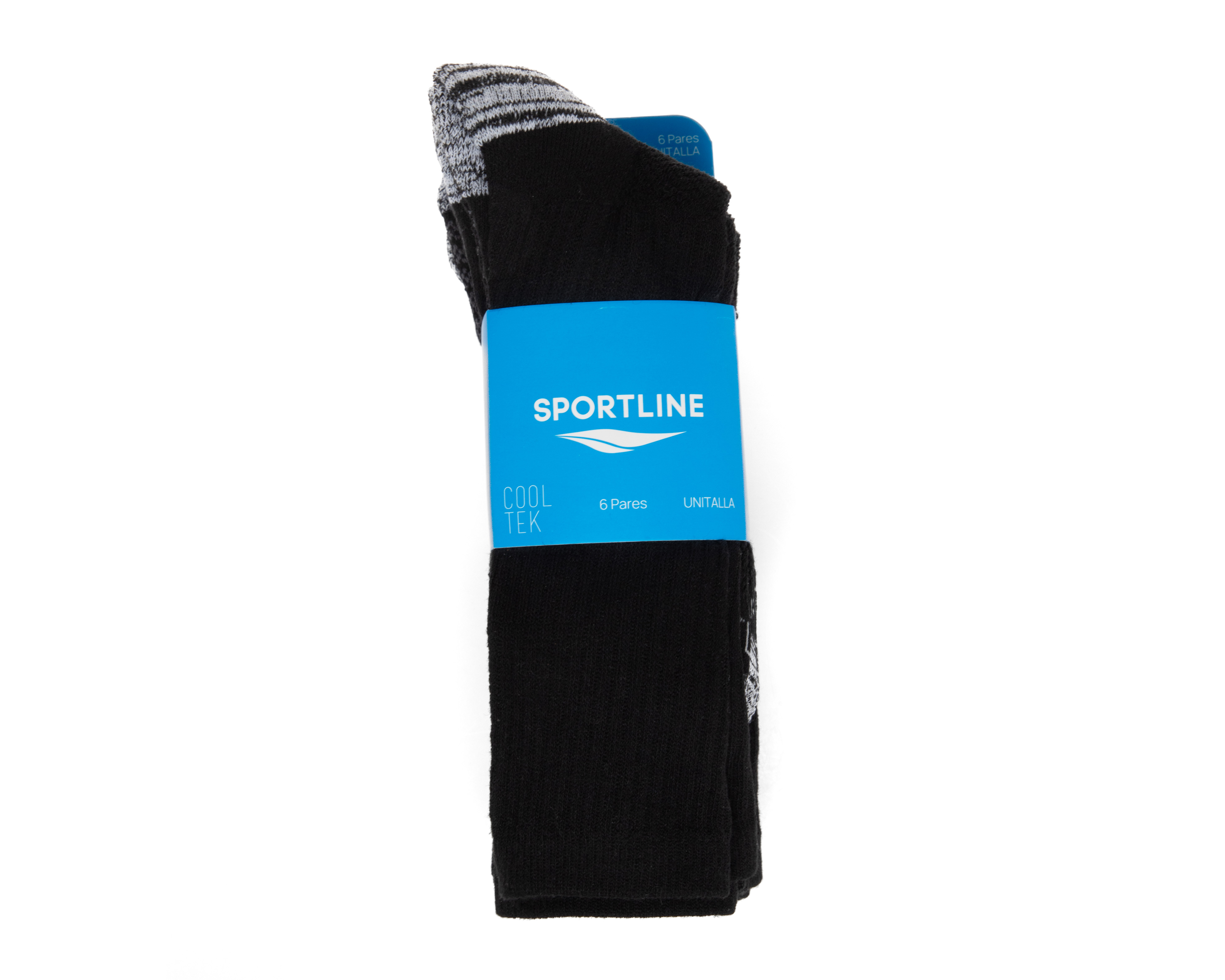 Foto 4 pulgar | Foto 3 | Calcetas Deportivas Sportline para Hombre 6 pares
