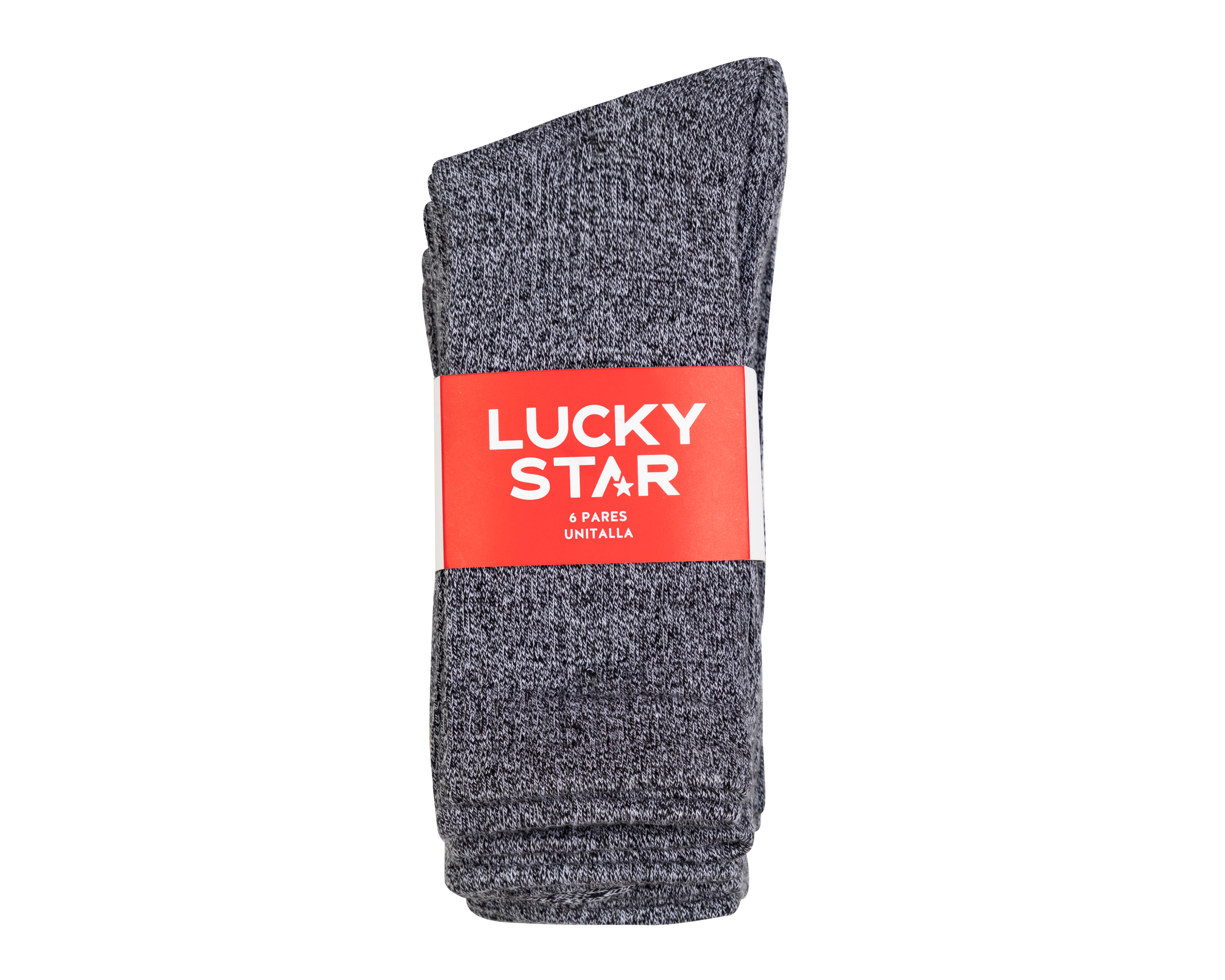 Foto 4 pulgar | Foto 3 | Calcetas Lucky Star para Hombre 6 Pares