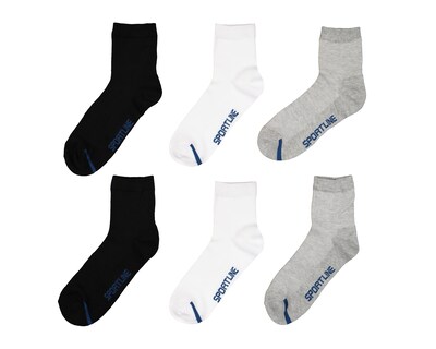 Foto 1 | Foto 1 | Calcetas Deportivos Sportline para Hombre 6 Piezas